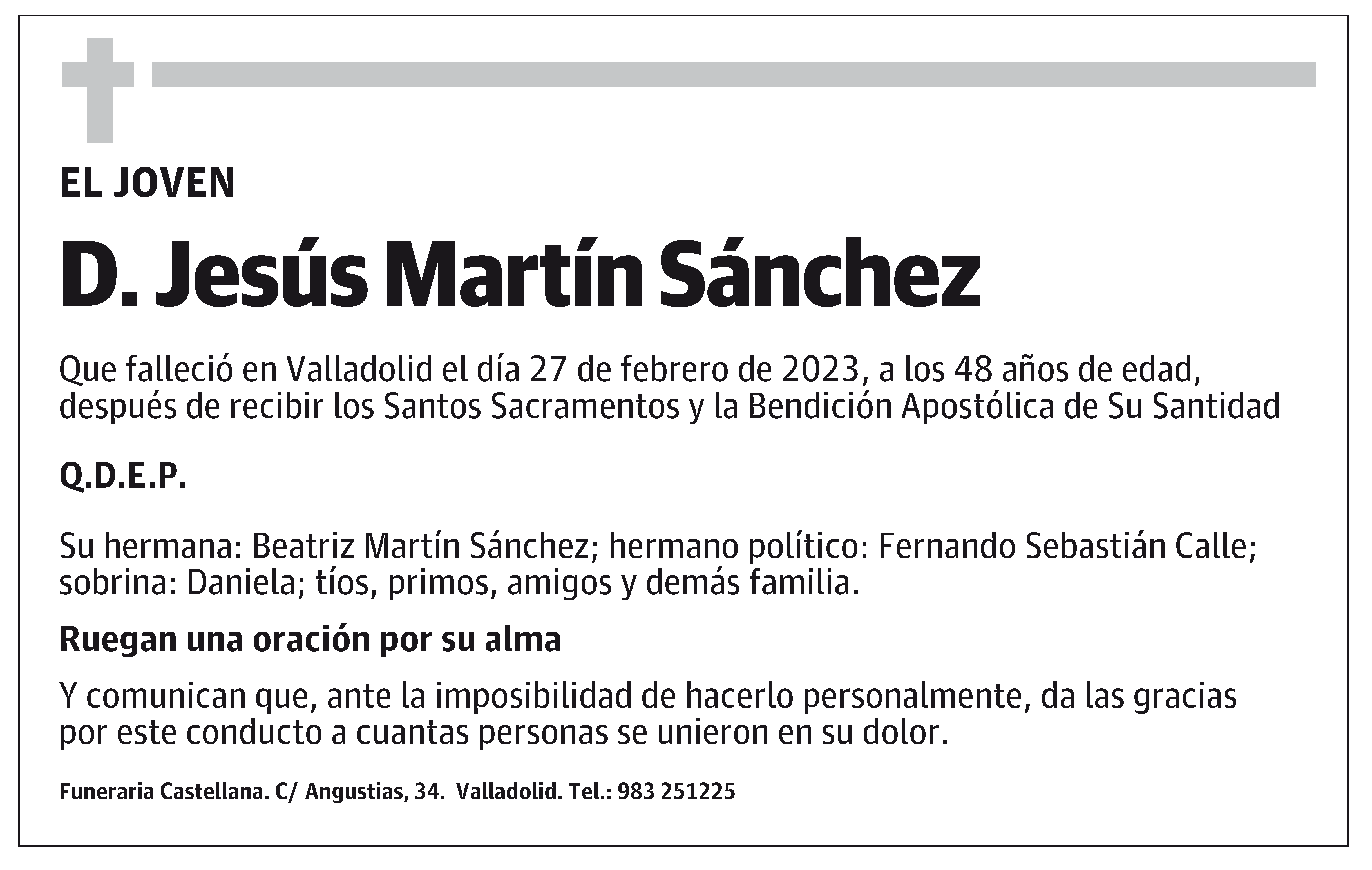 Jesús Martín Sánchez