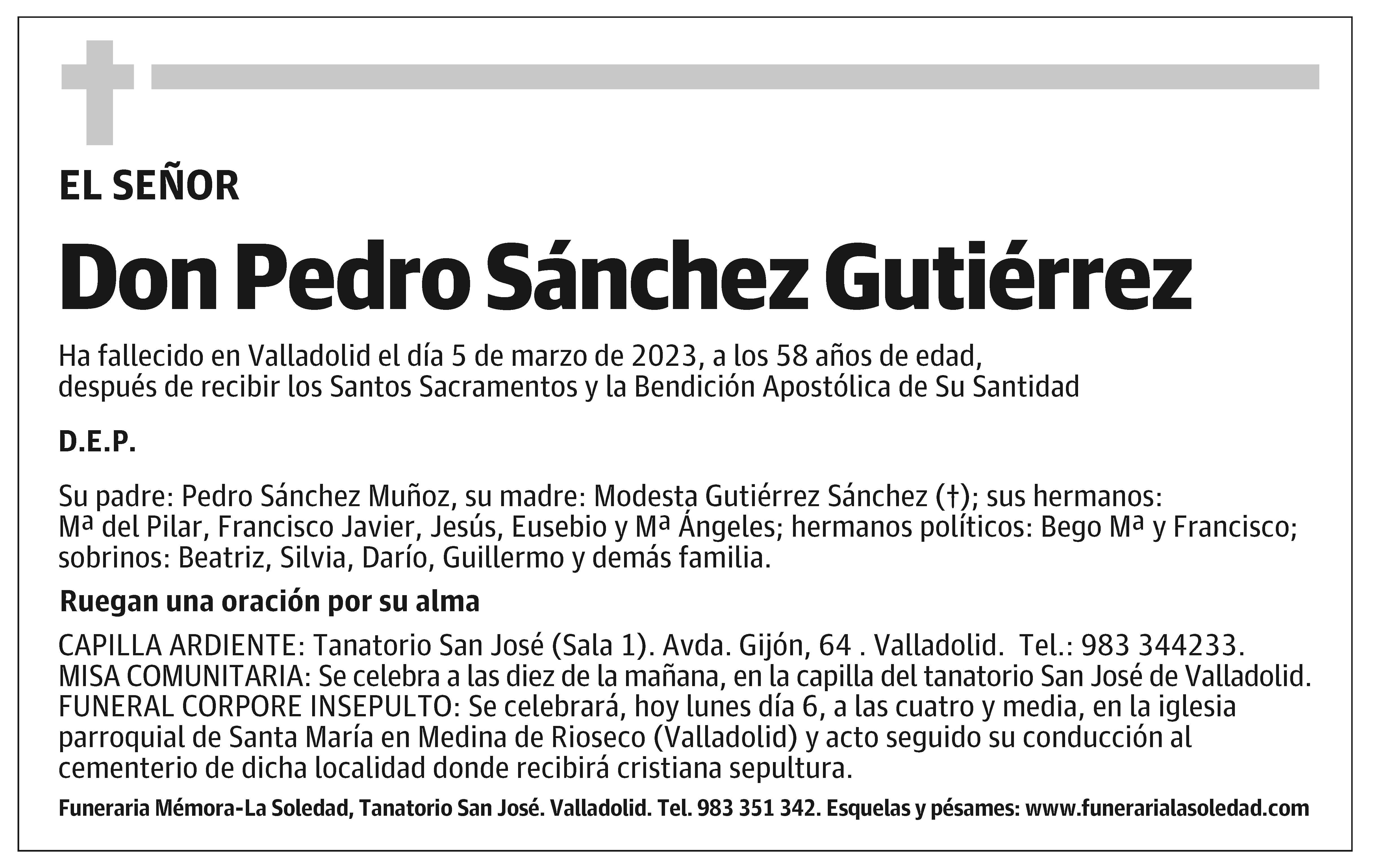 Pedro Sánchez Gutiérrez