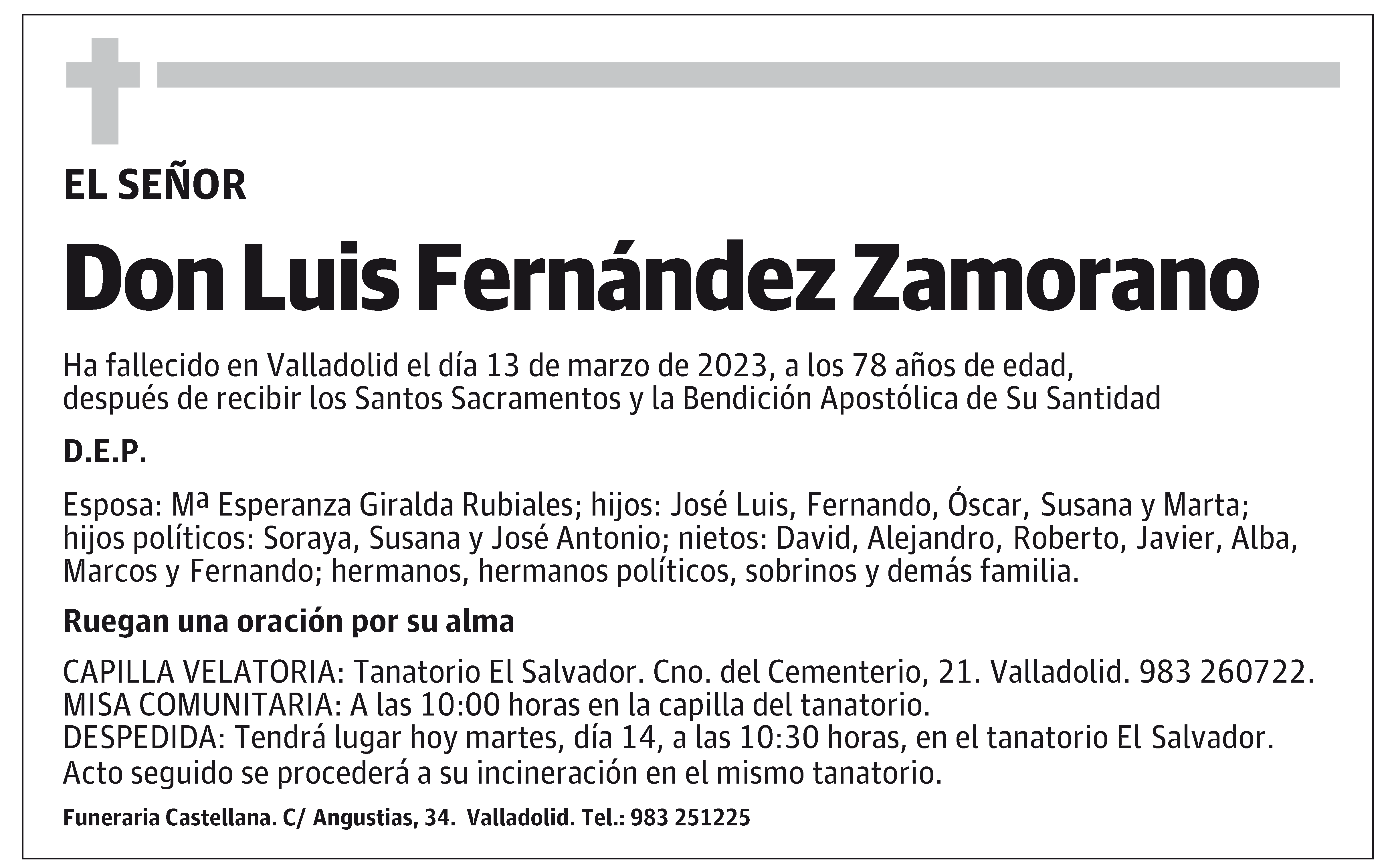 Luis Fernández Zamorano