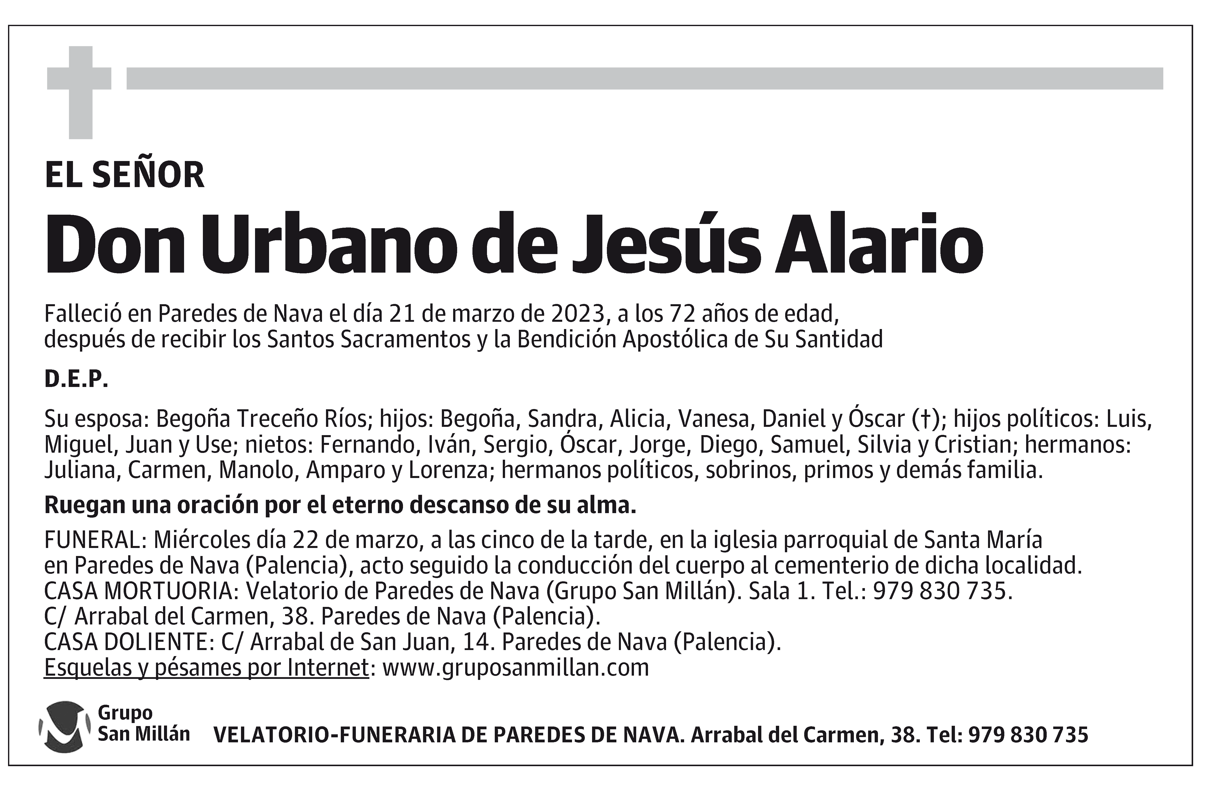 Urbano de Jesús Alario