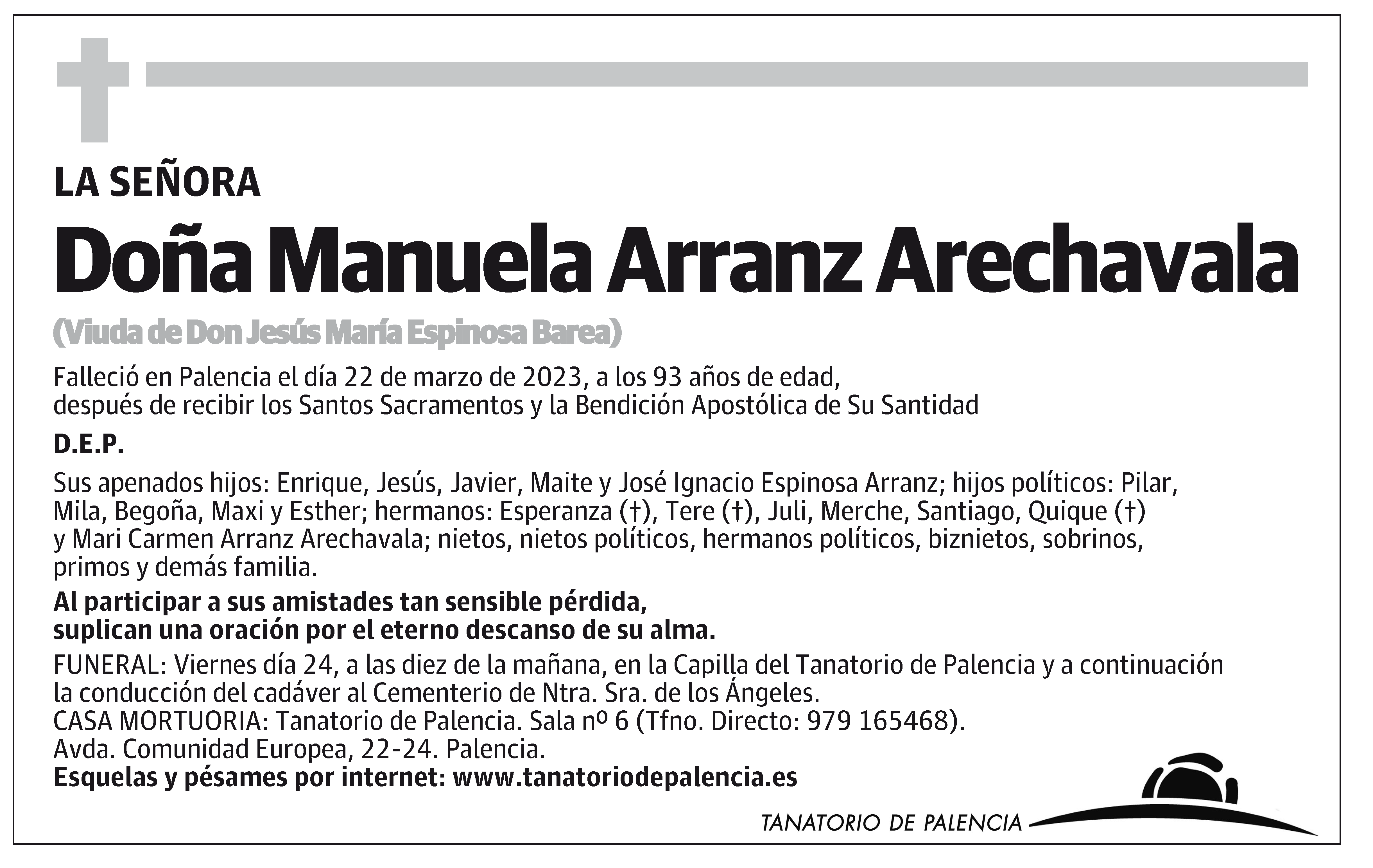 Manuela Arranz Arechavala