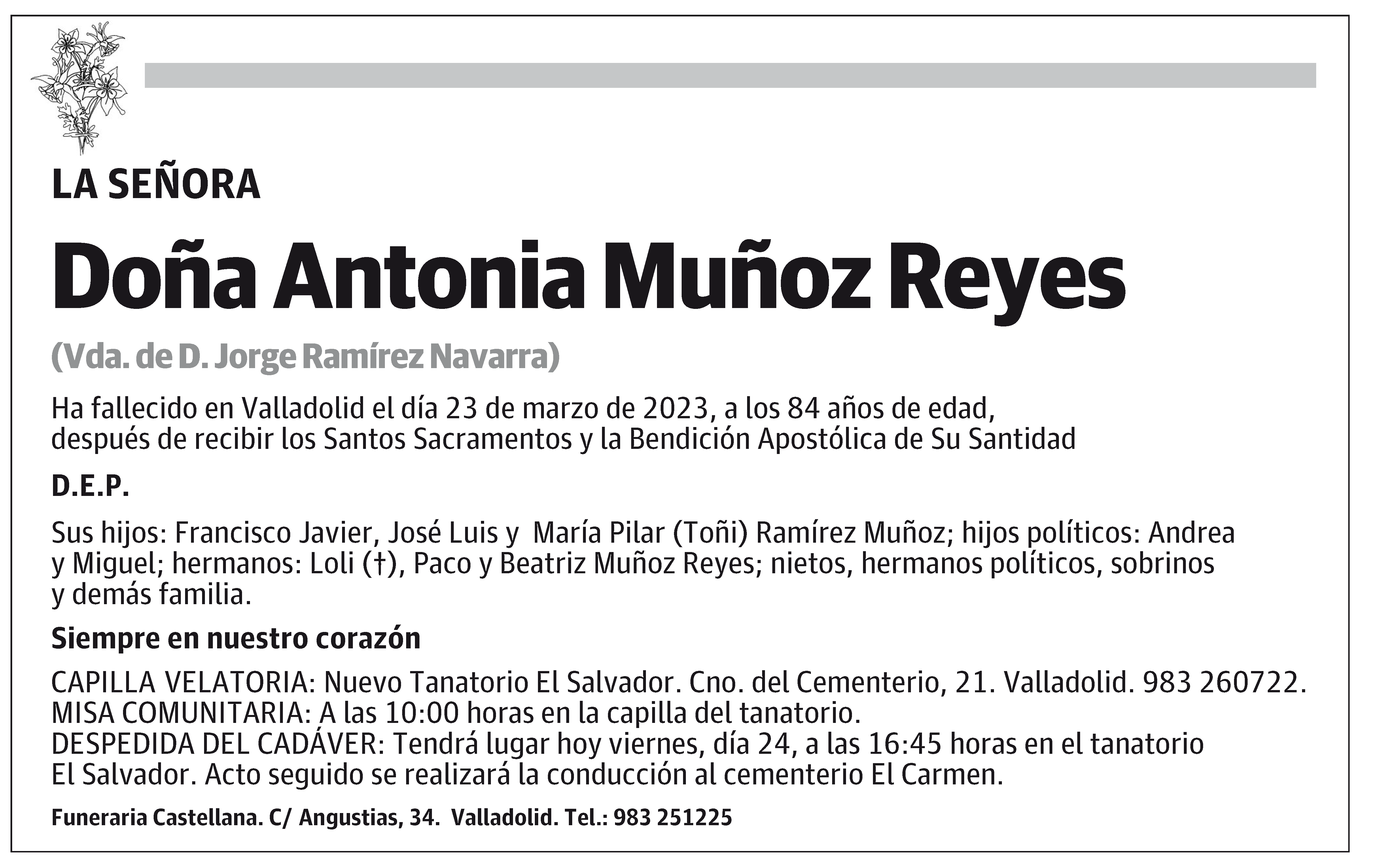 Antonia Muñoz Reyes