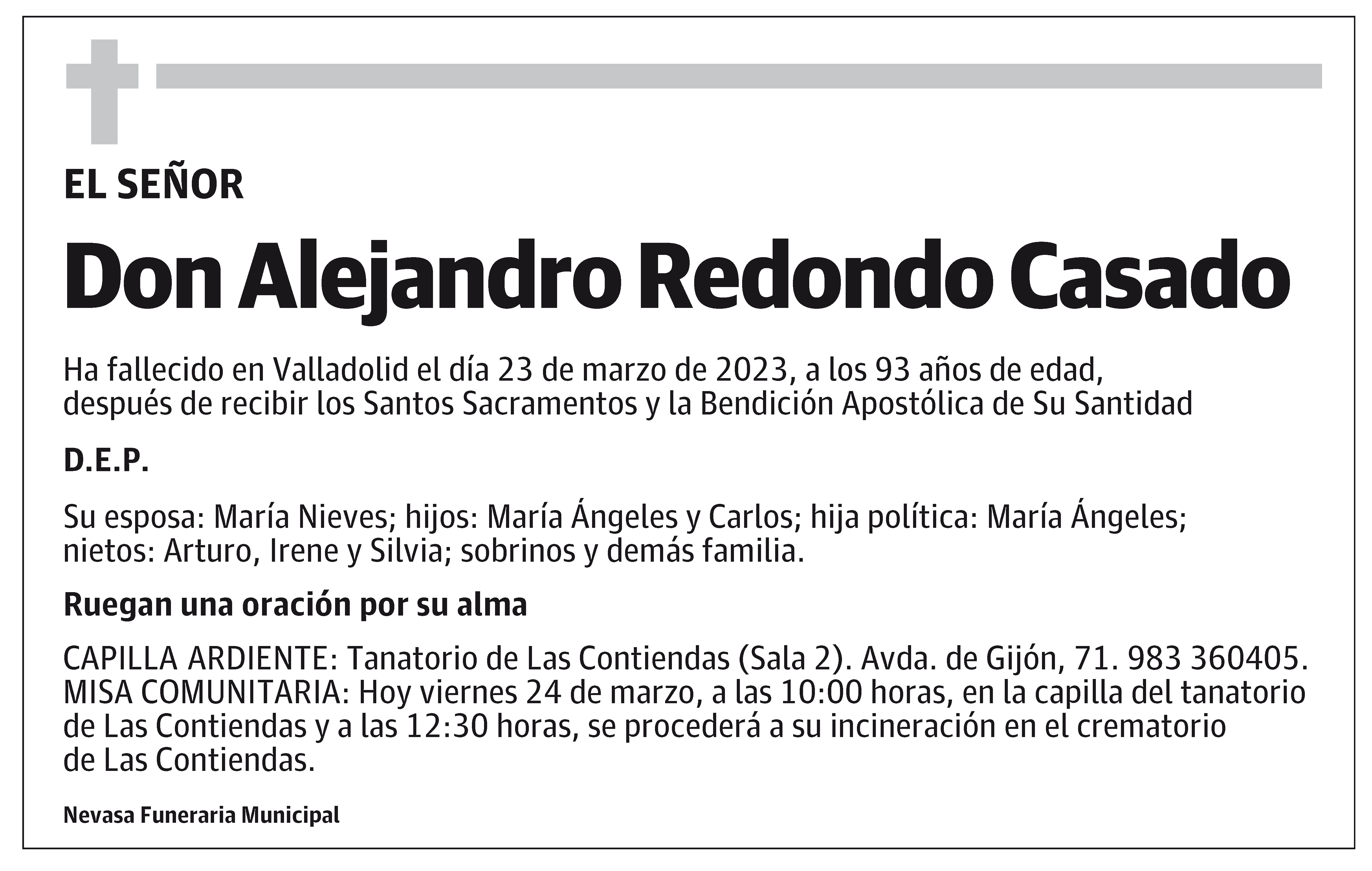 Alejandro Redondo Casado