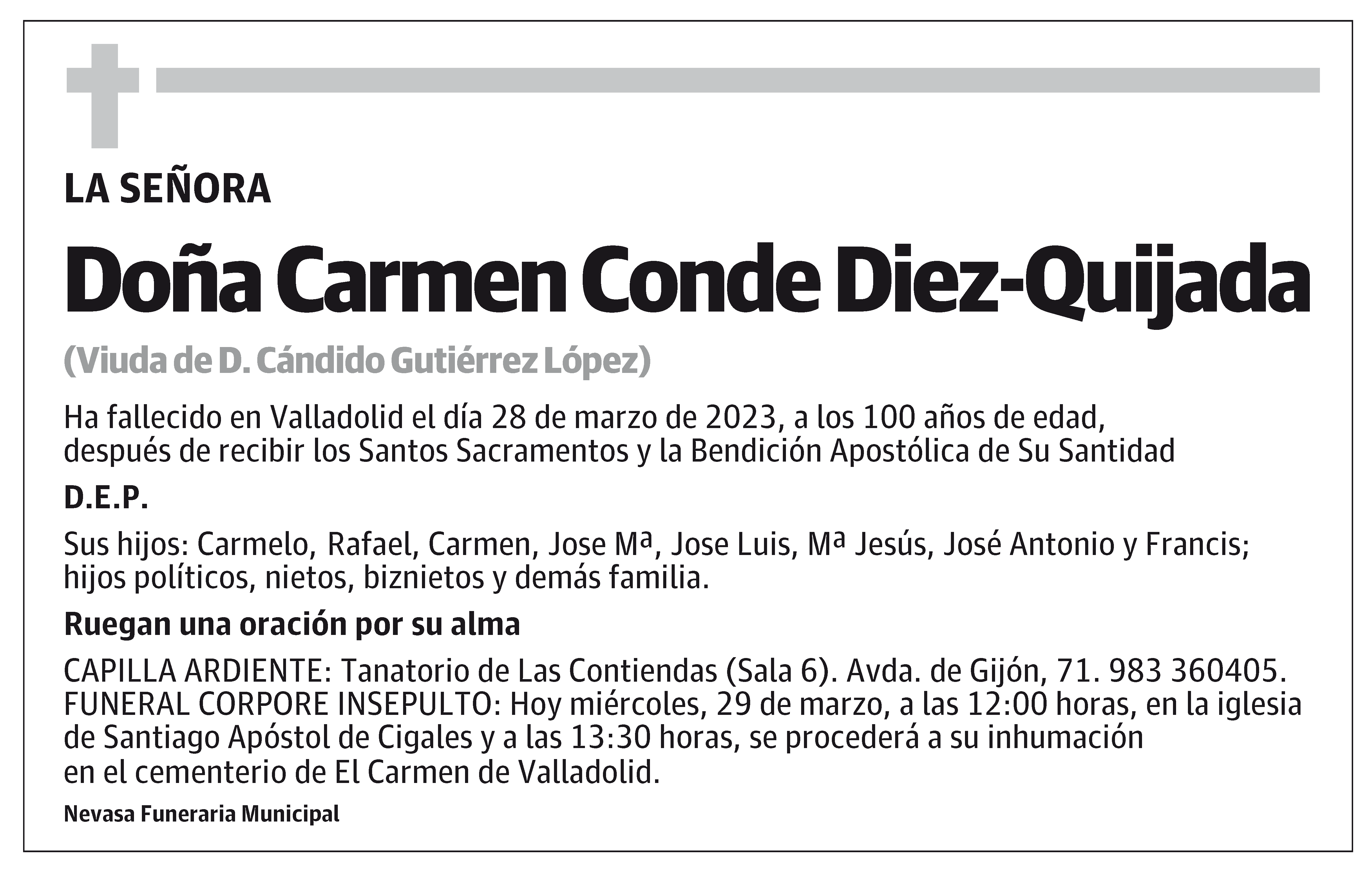 Carmen Conde Diez-Quijada