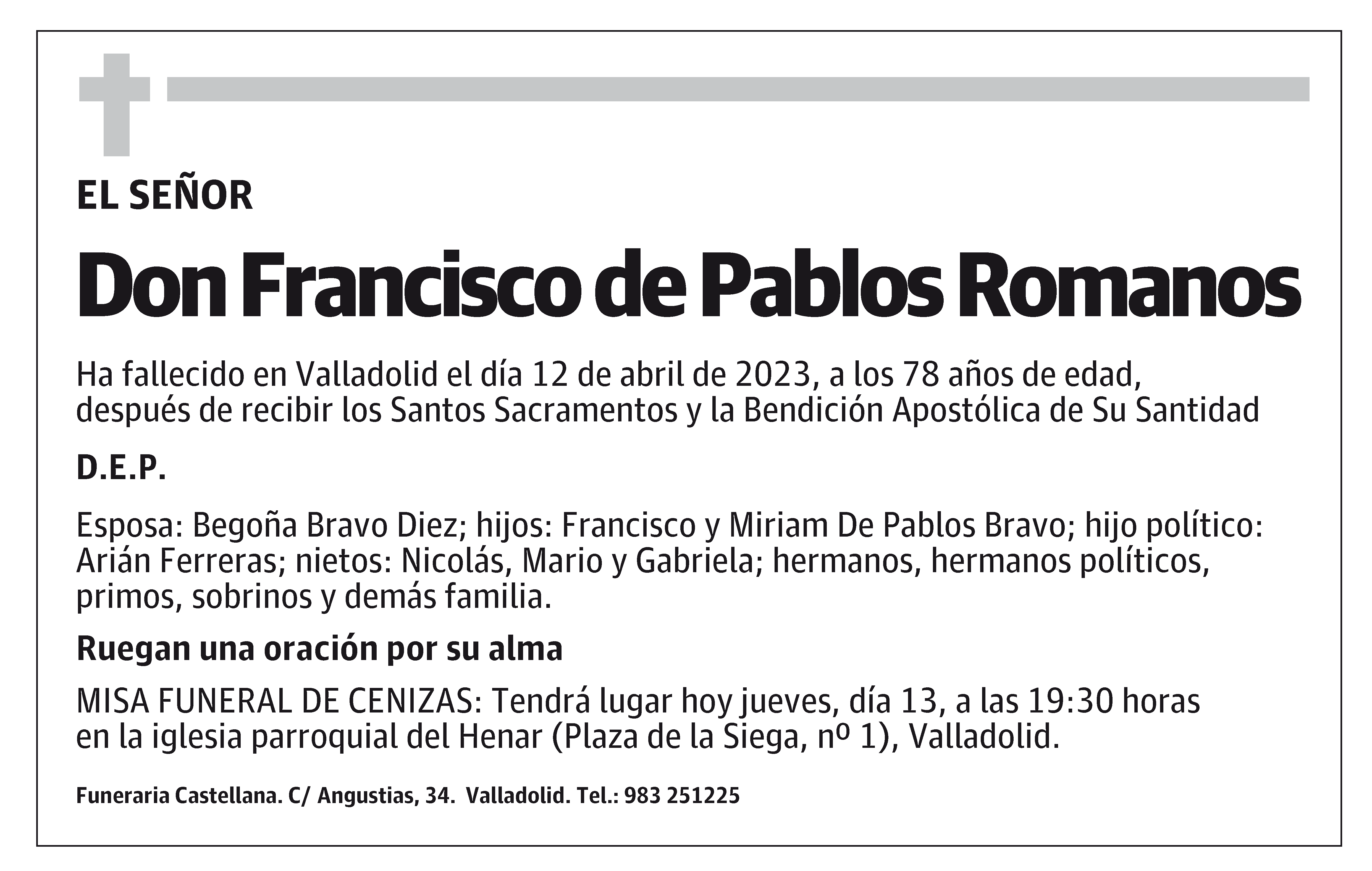 Francisco de Pablos Romanos