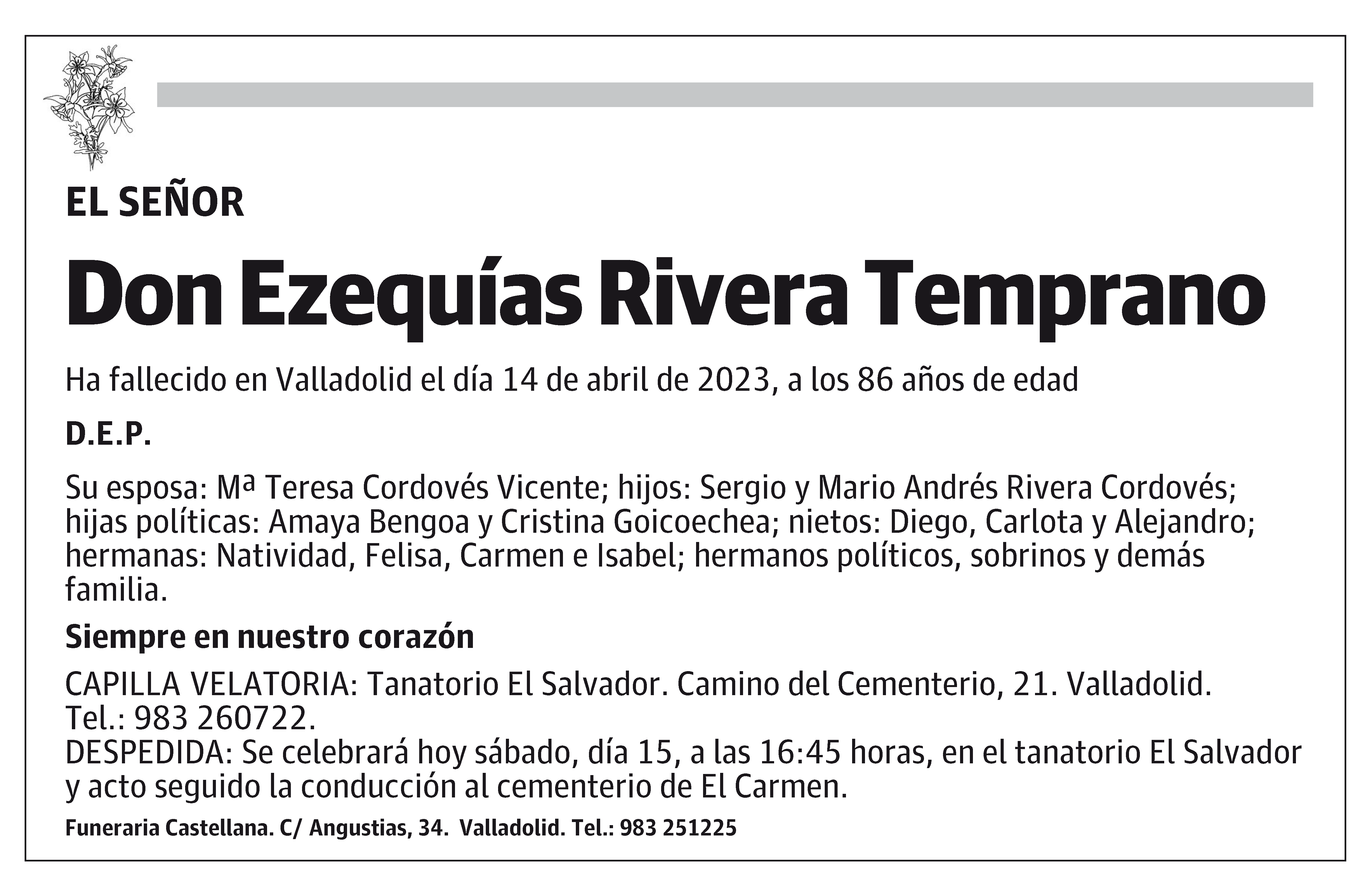 Ezequías Rivera Temprano