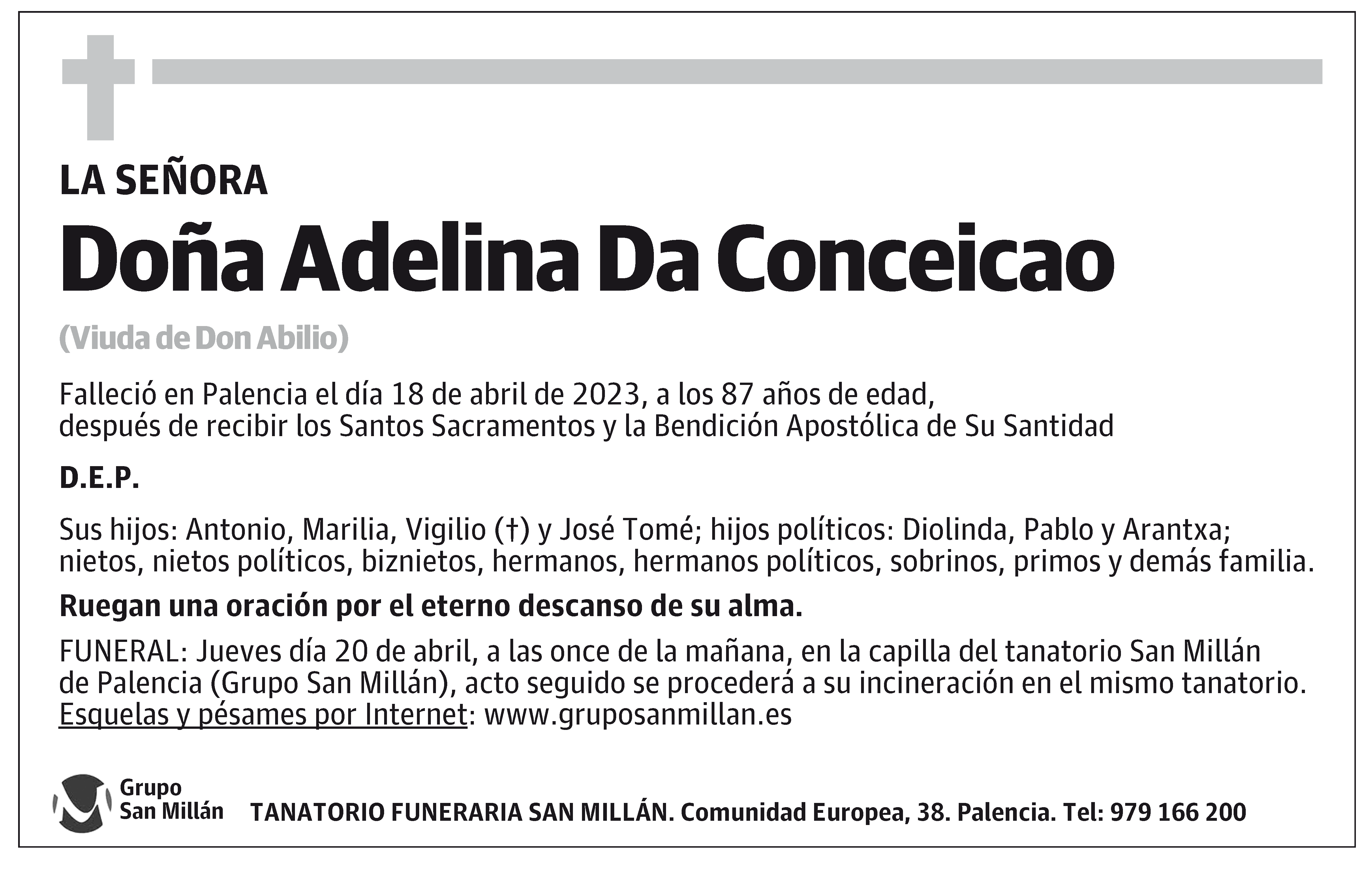 Adelina Da Conceicao