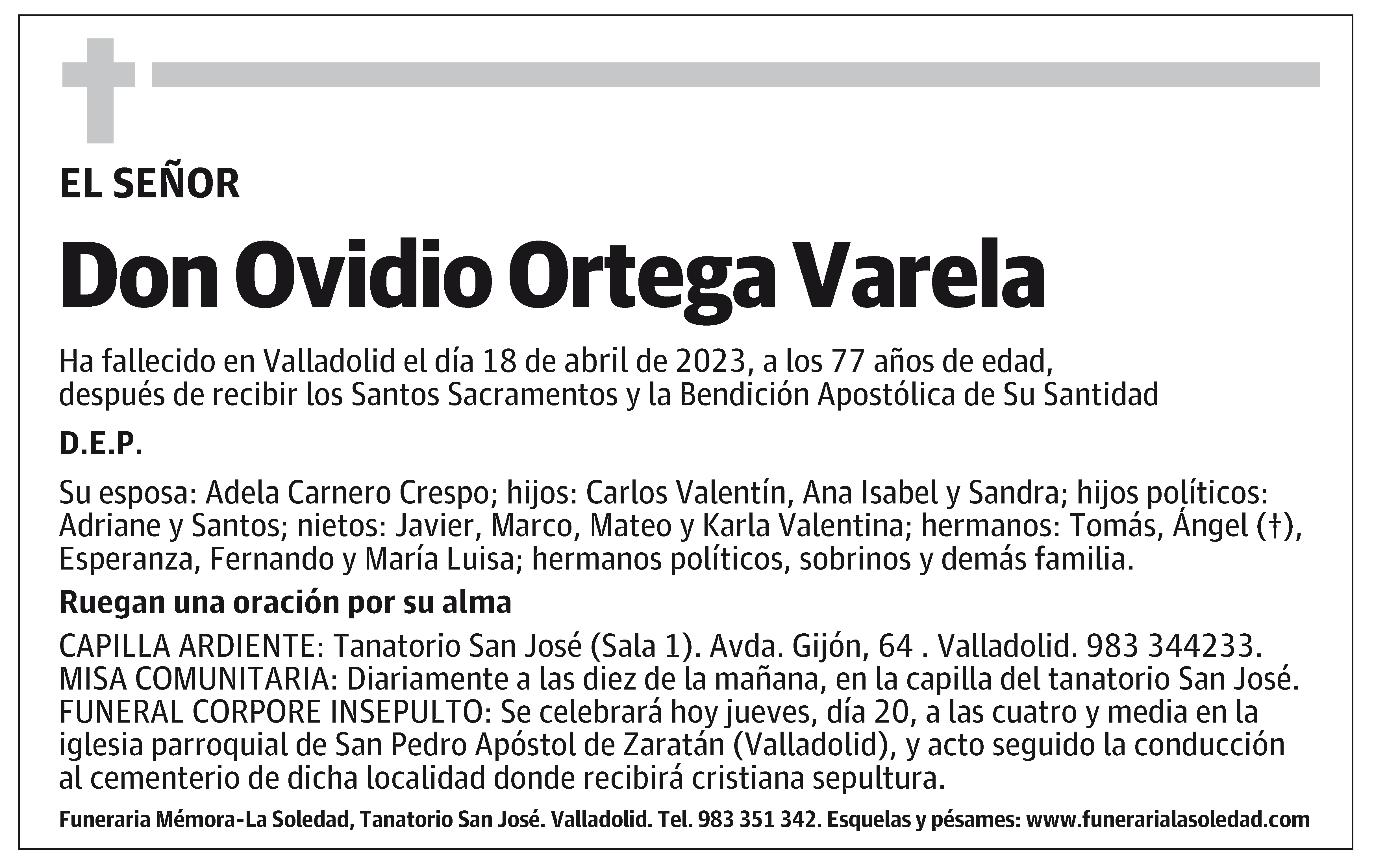 Ovidio Ortega Varela