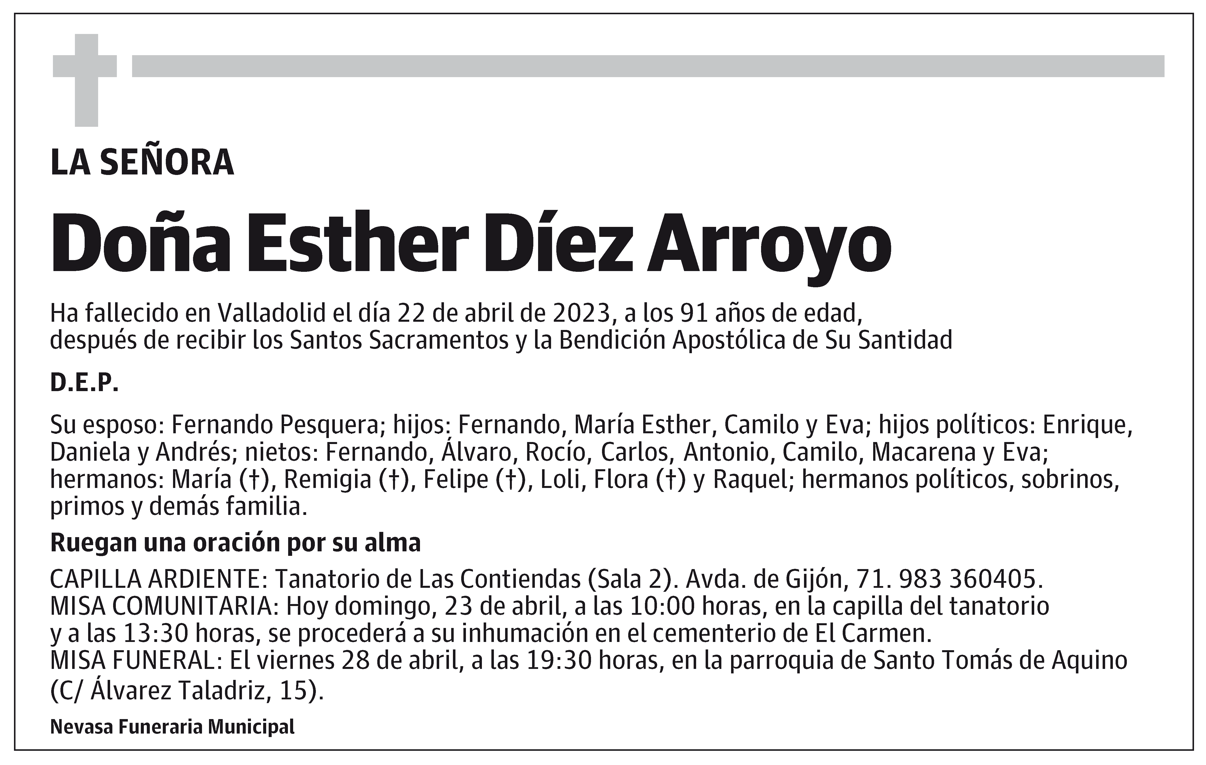Esther Díez Arroyo