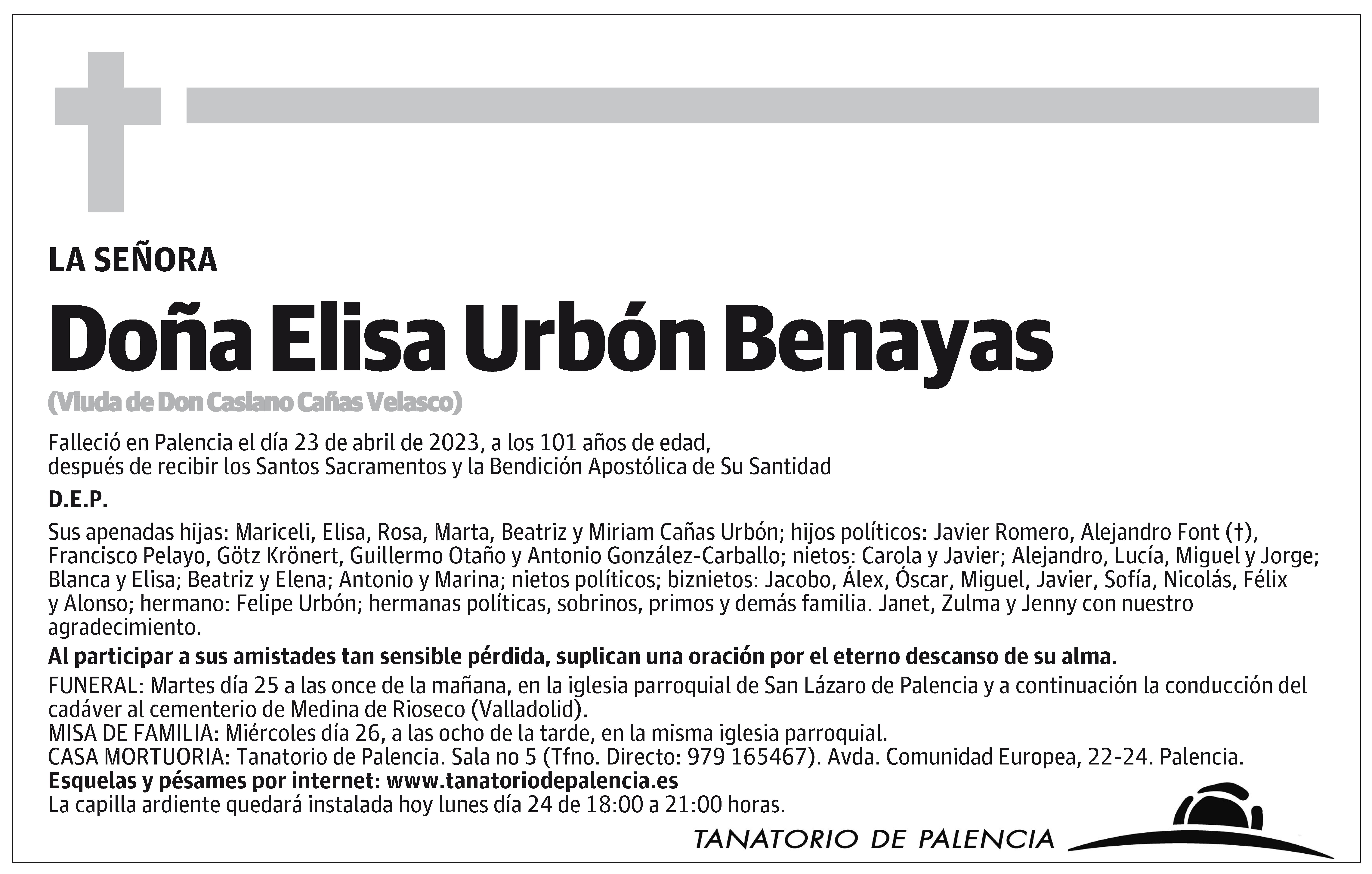 Elisa Urbón Benayas