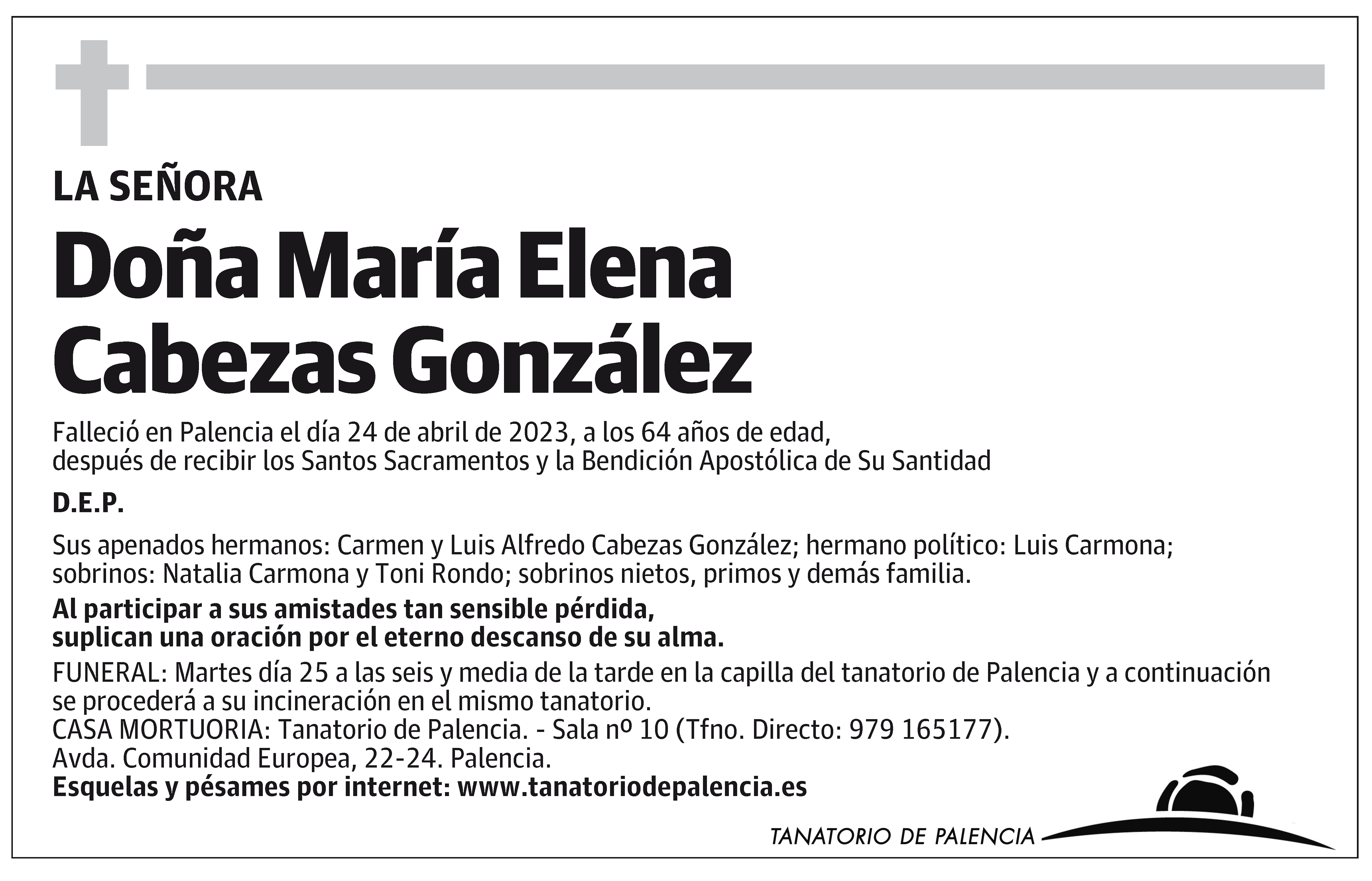 María Elena Cabezas González