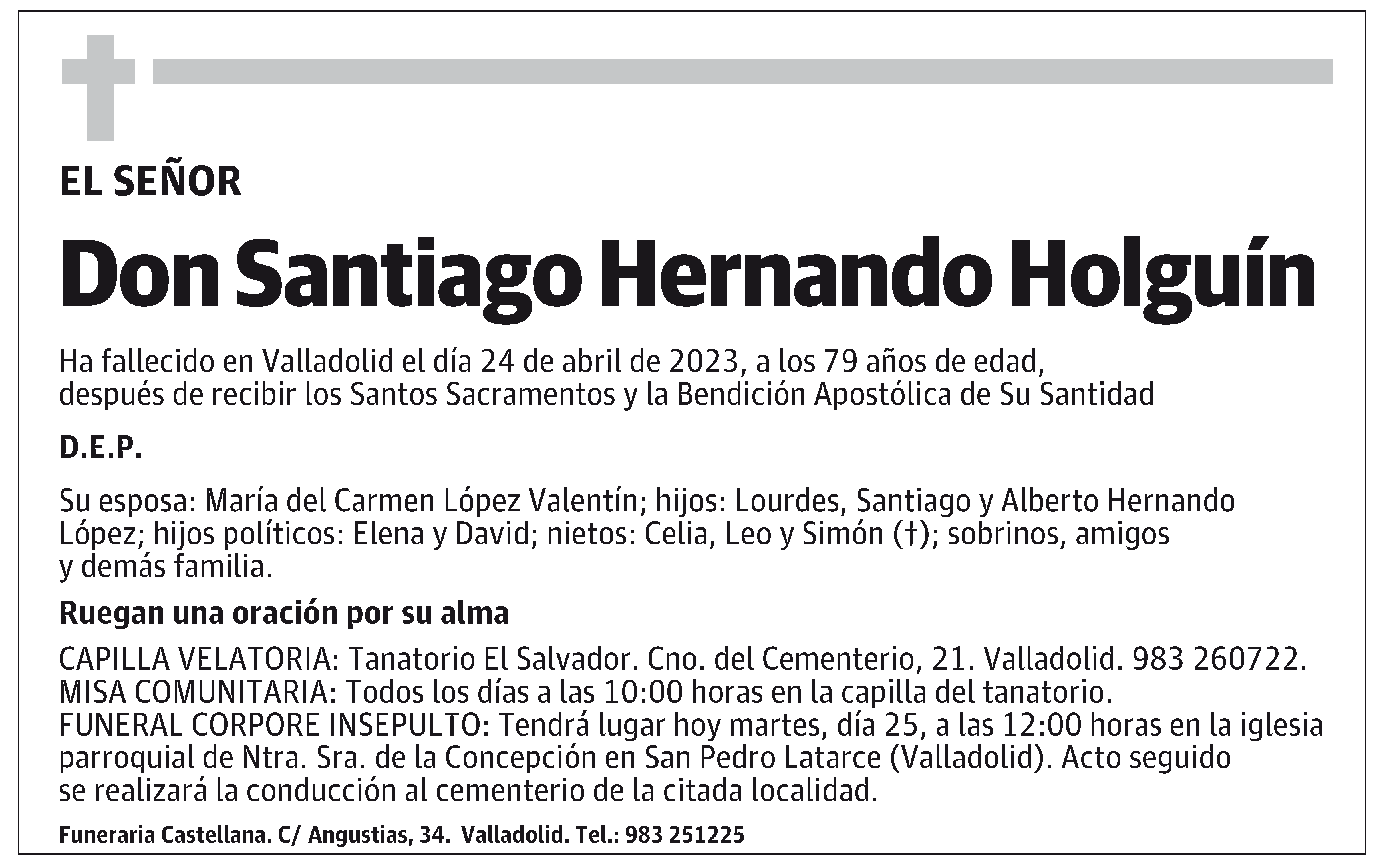 Santiago Hernando Holguín