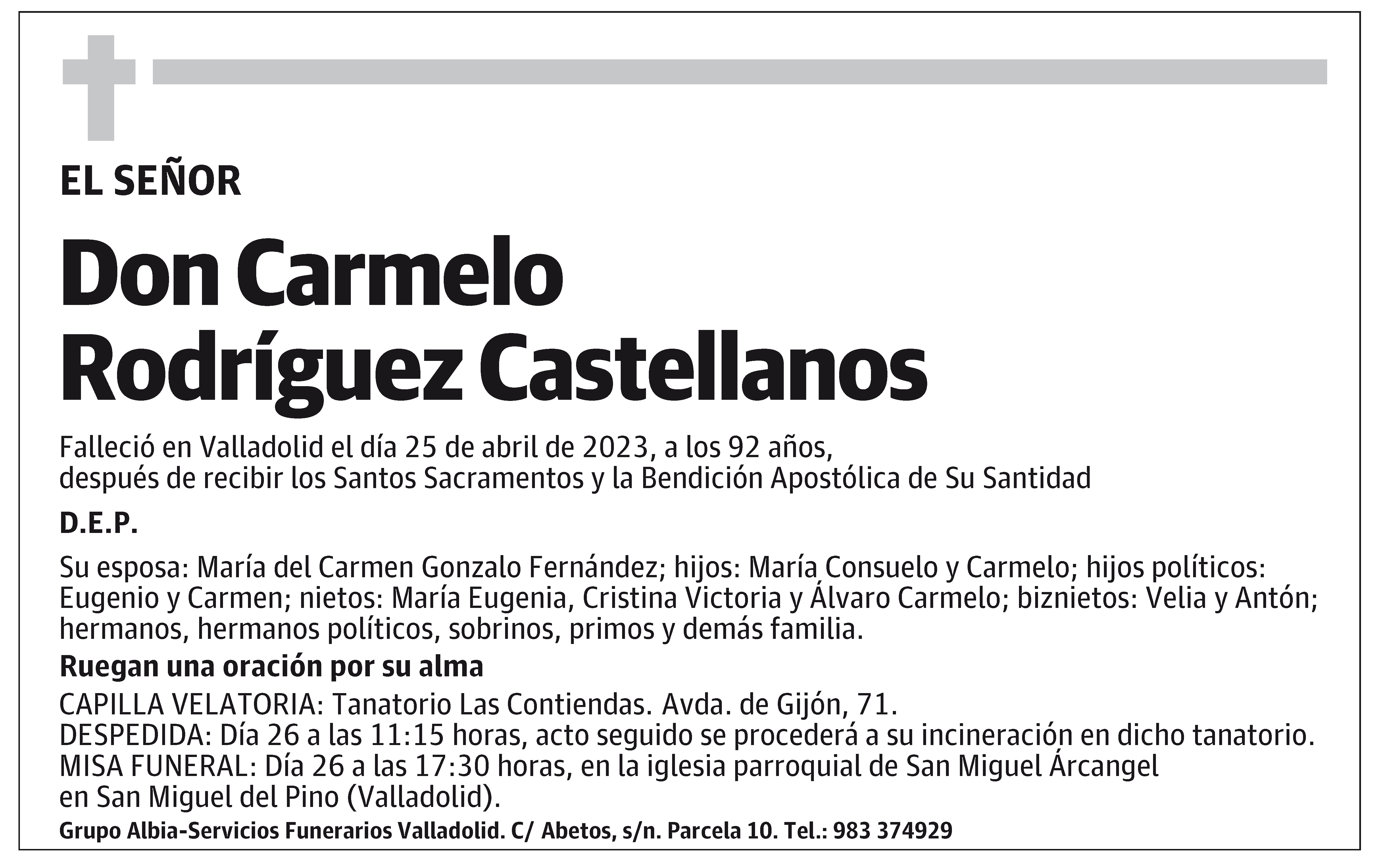 Carmelo Rodríguez Castellanos