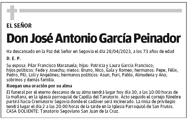 José Antonio García Peinador