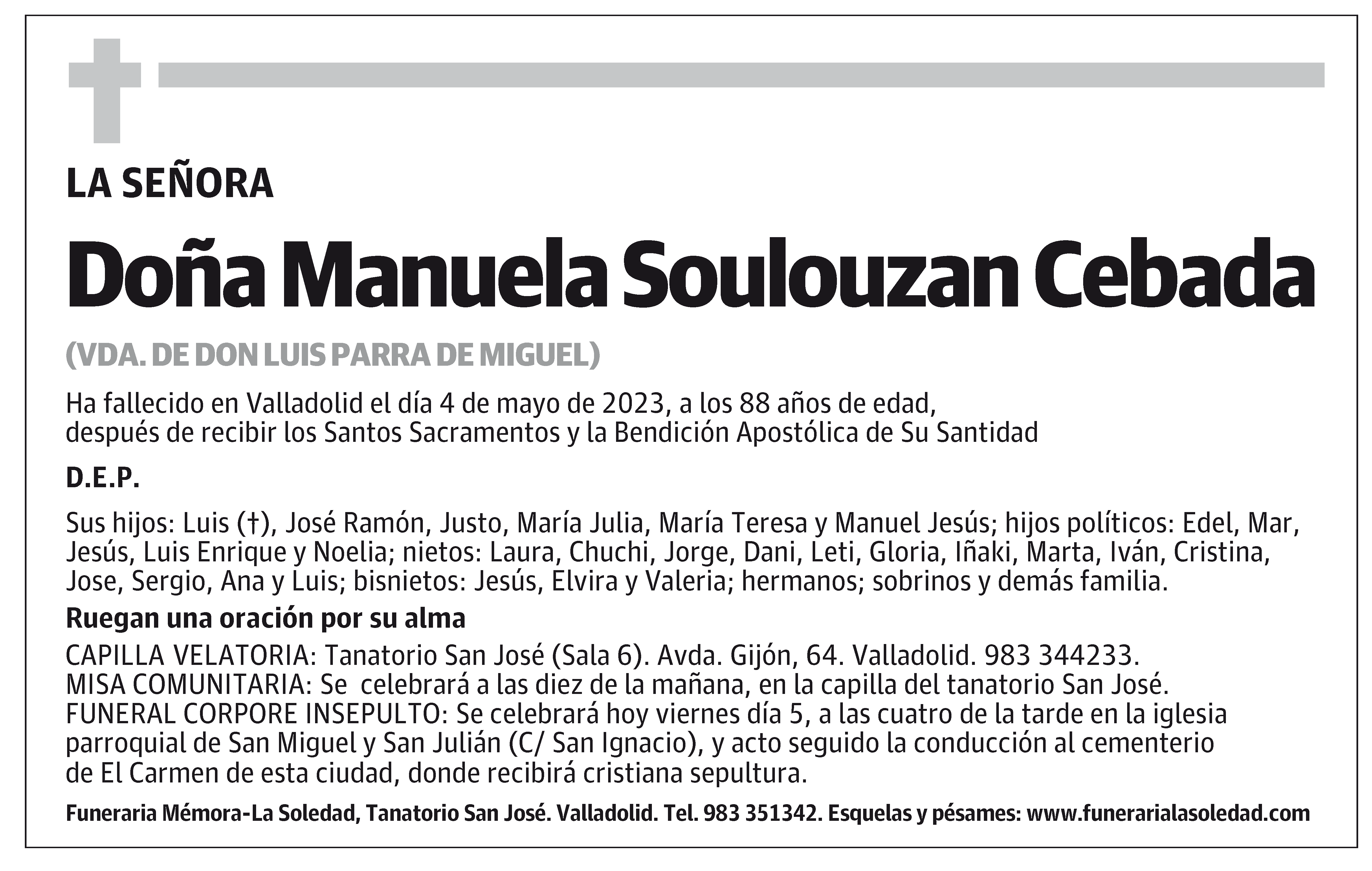 Manuela Soulouzan Cebada