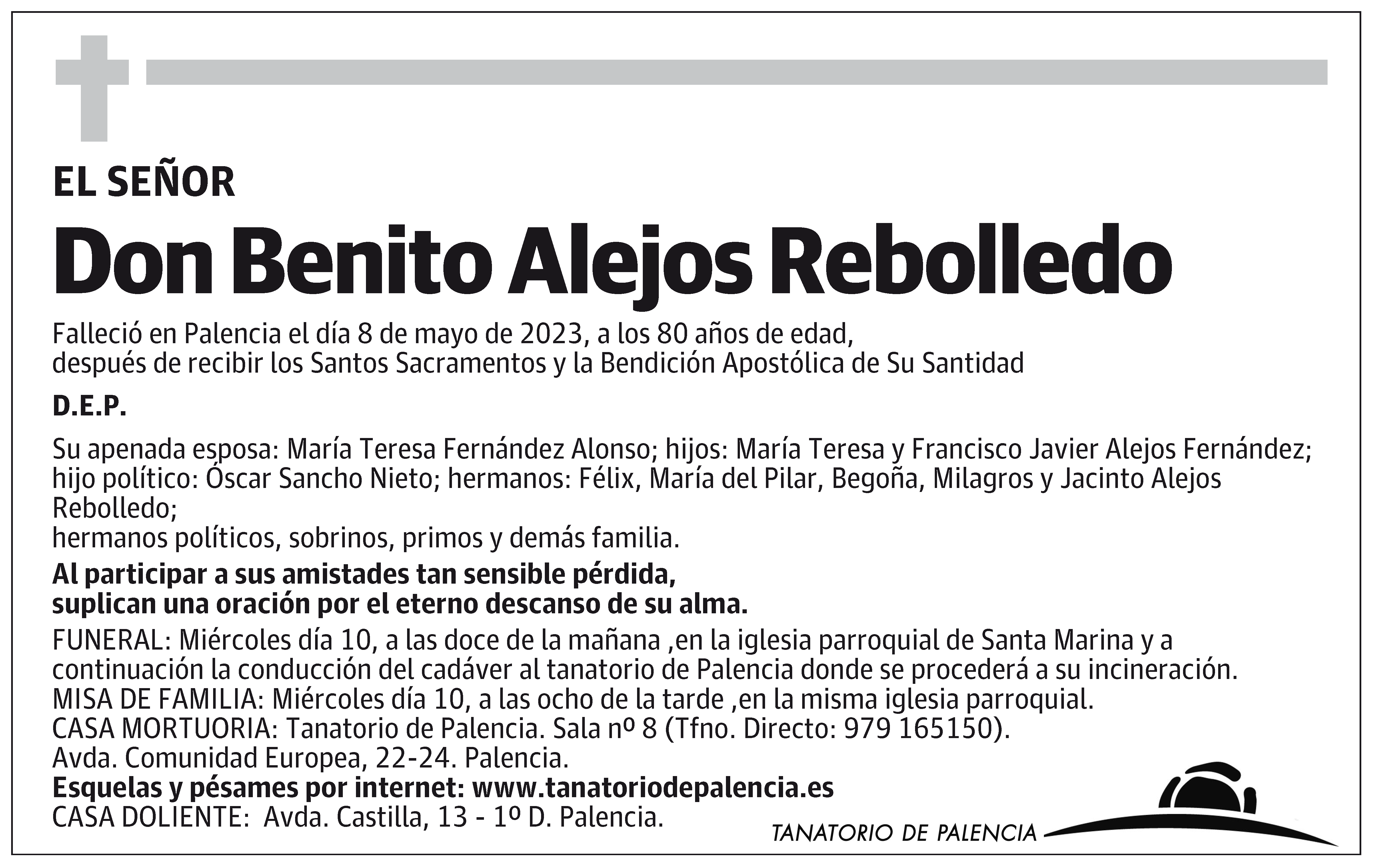 Benito Alejos Rebolledo