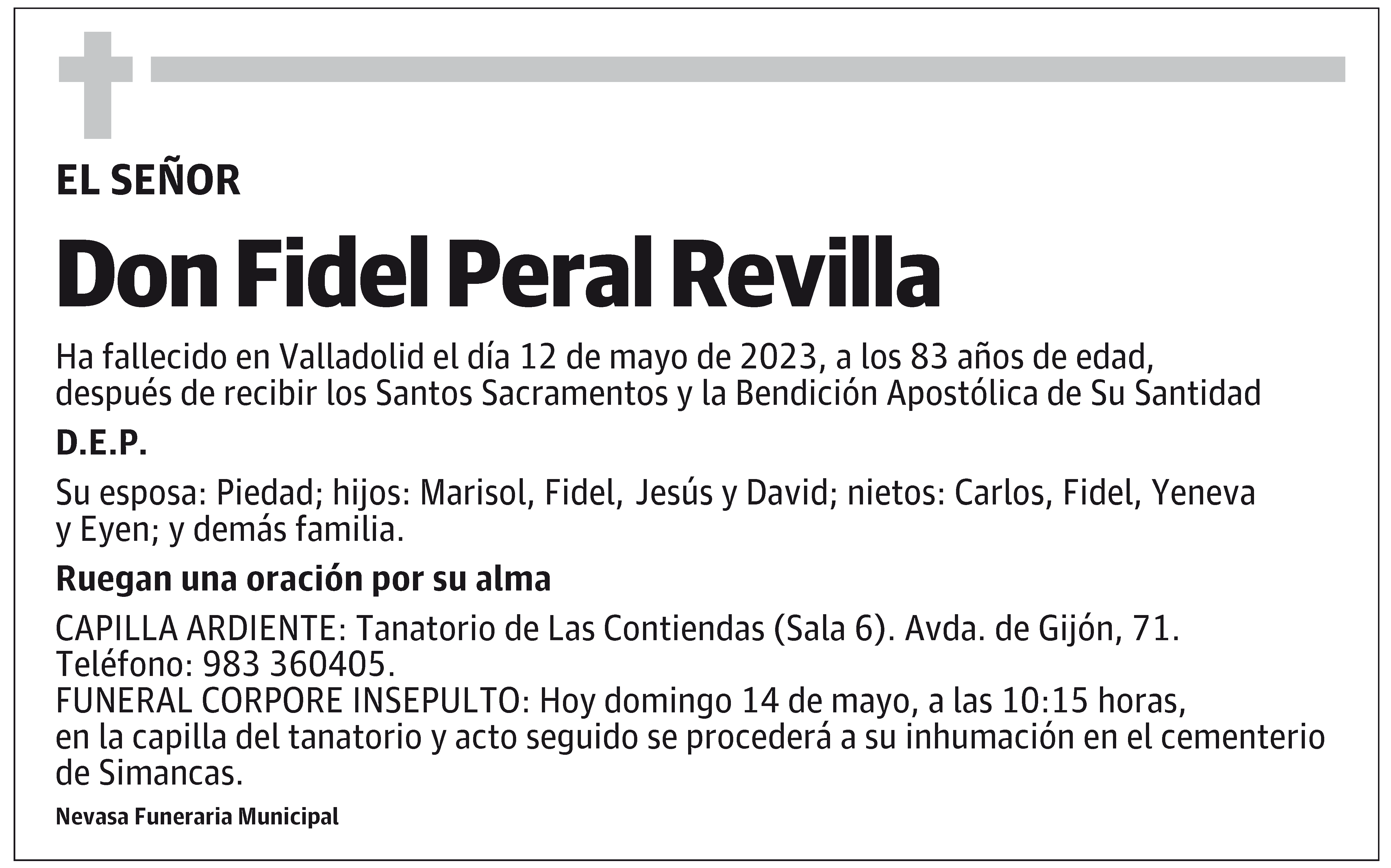 Fidel Peral Revilla