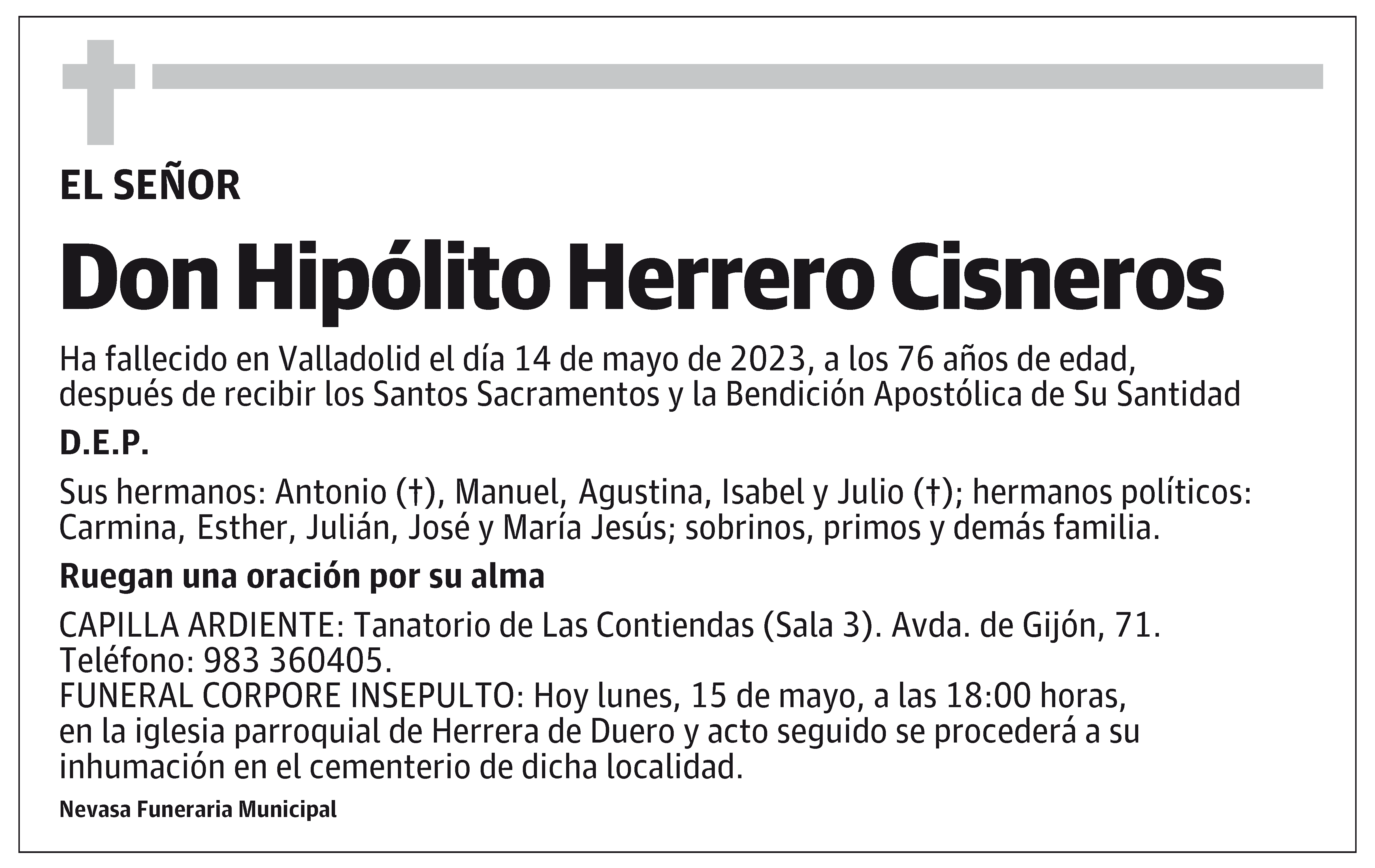 Hipólito Herrero Cisneros
