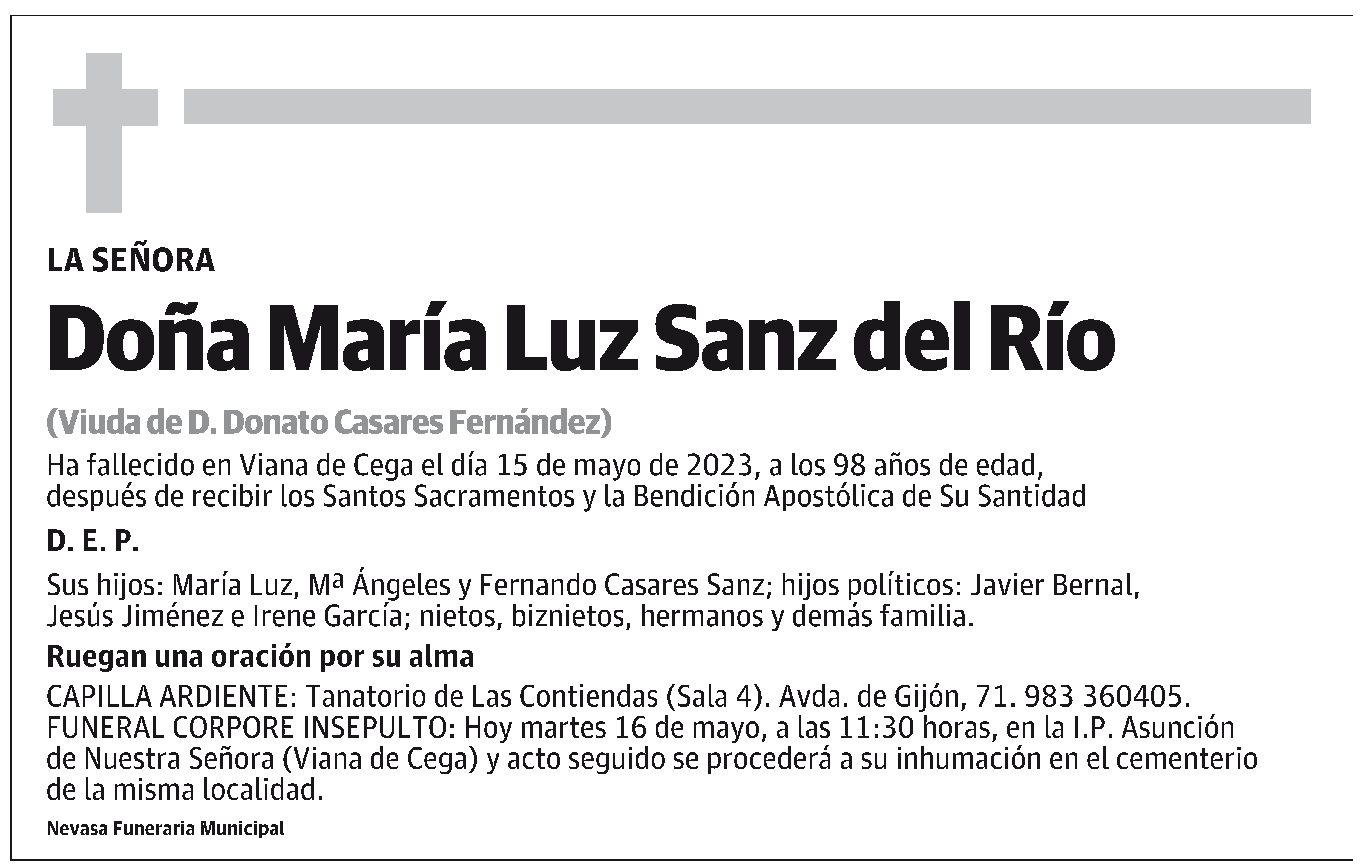María Luz Sanz del Río