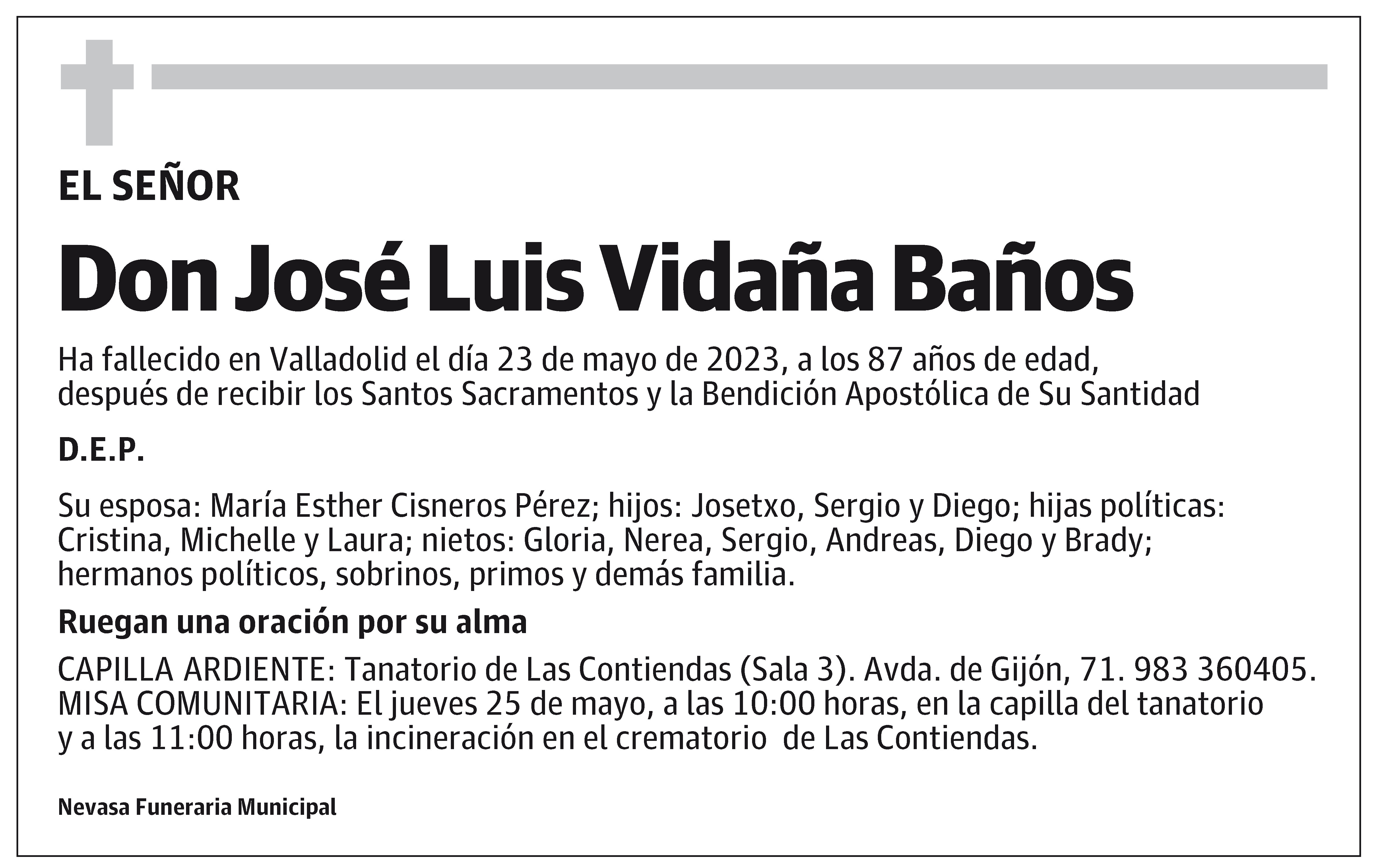 José Luis Vidaña Baños