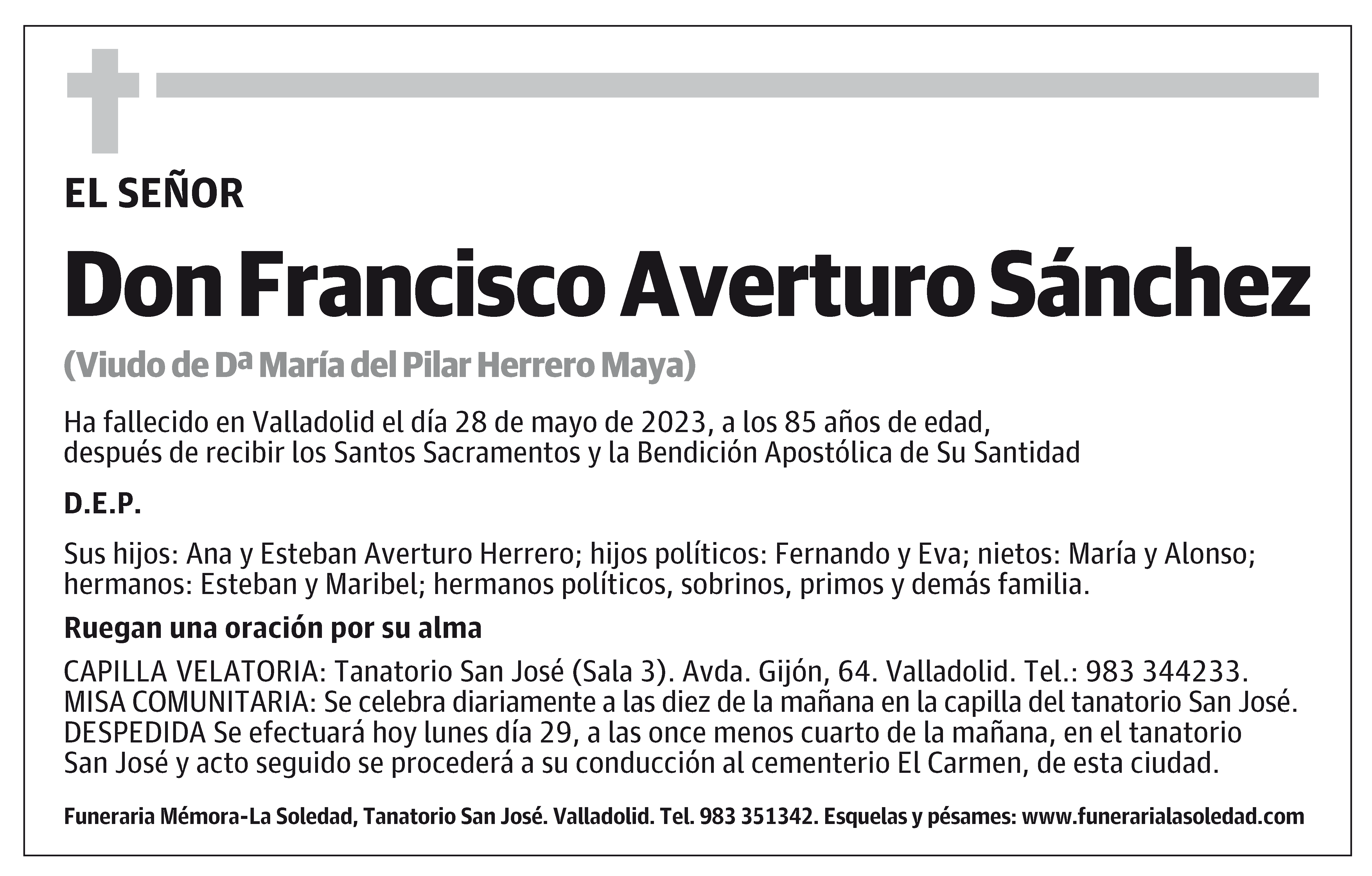 Francisco Averturo Sánchez