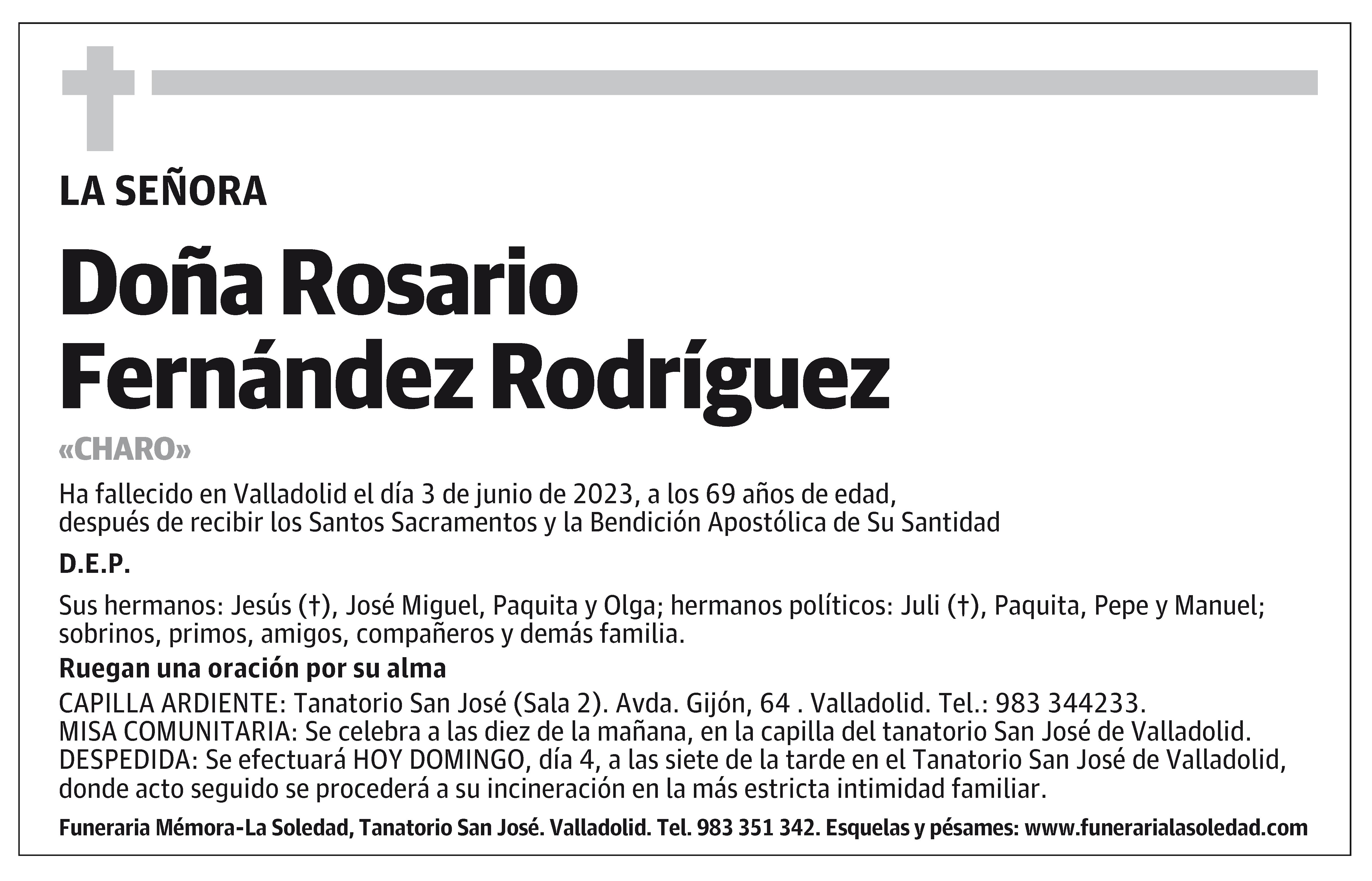 Rosario Fernández Rodríguez