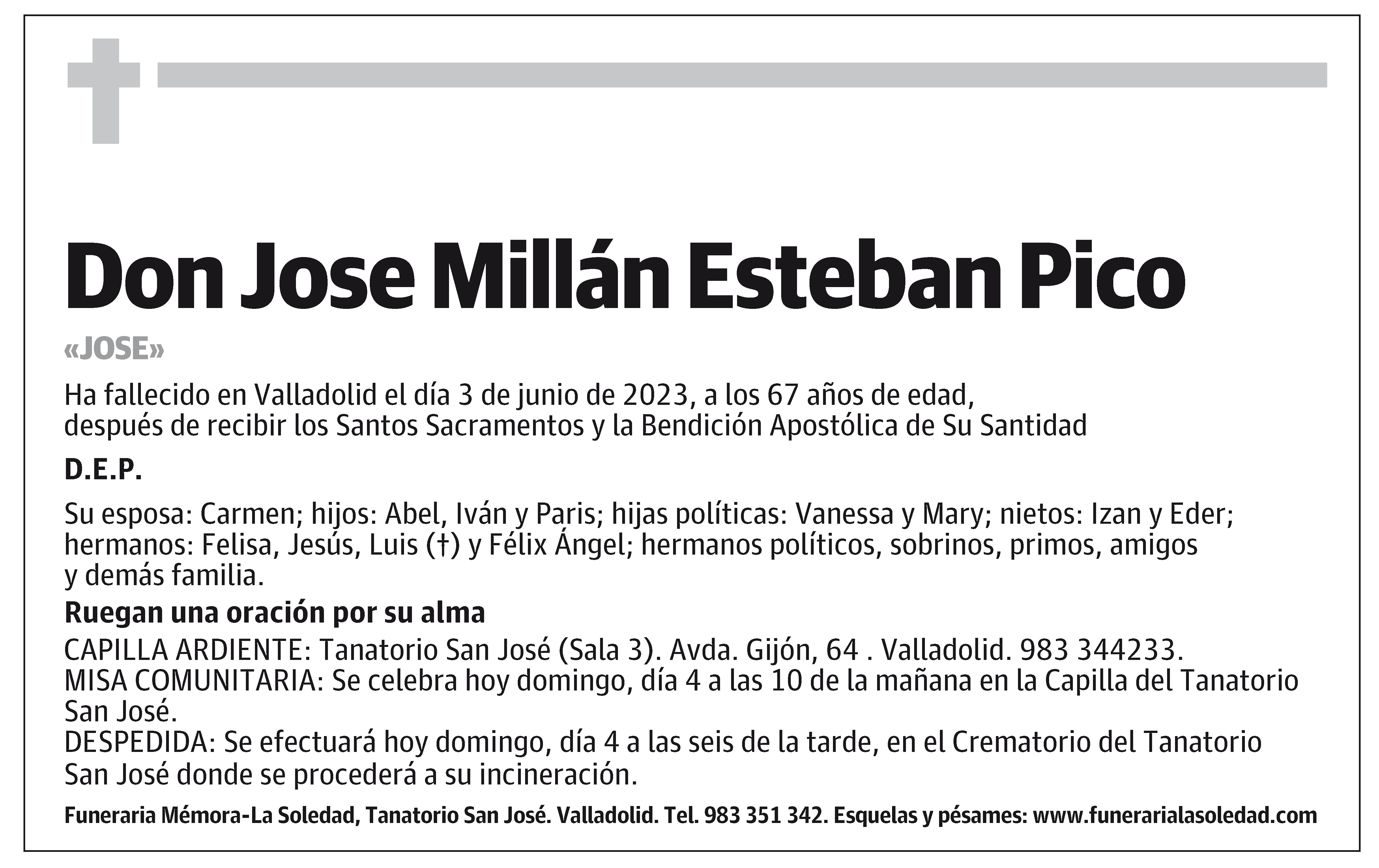 Jose Millán Esteban Pico