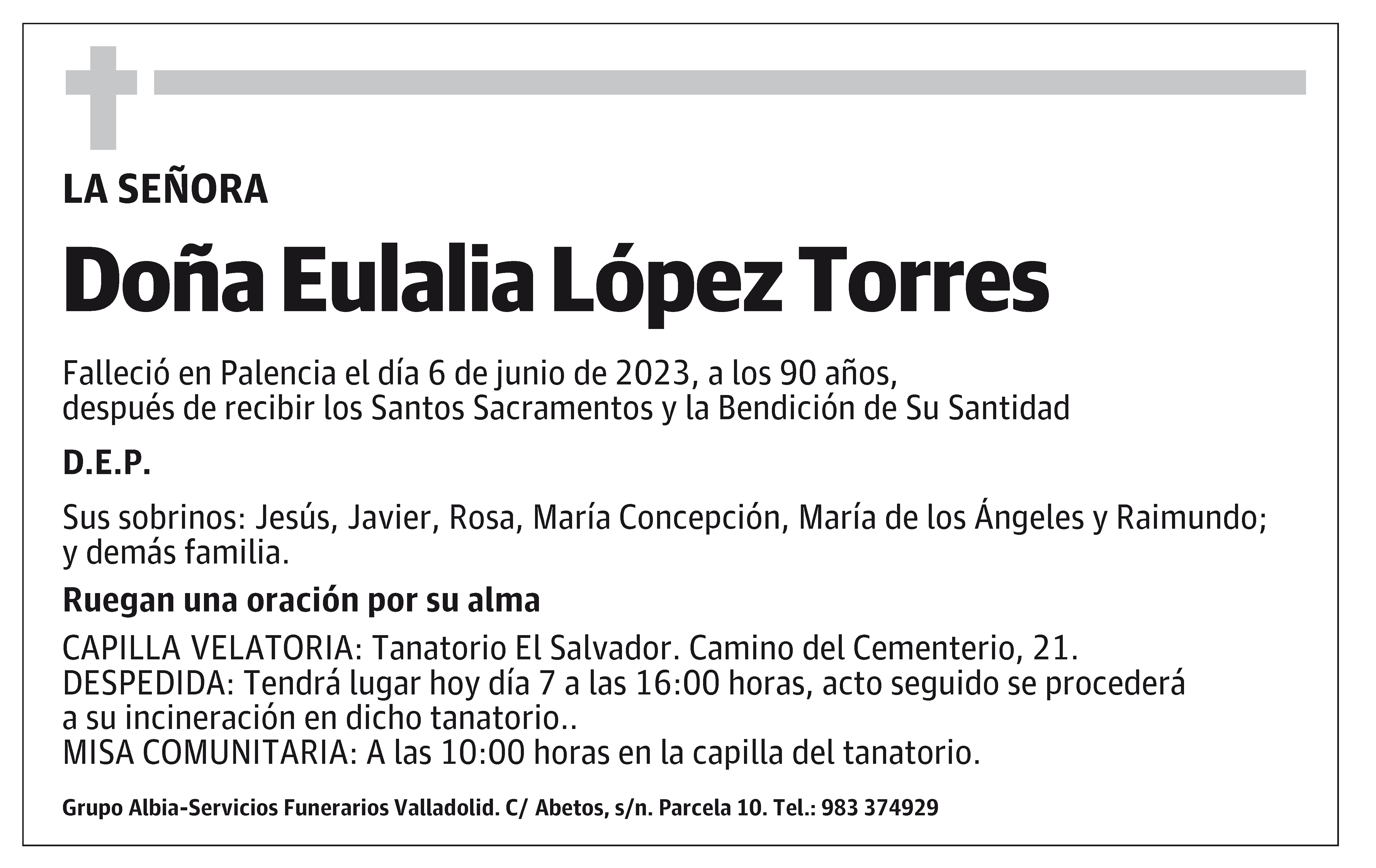 Eulalia López Torres