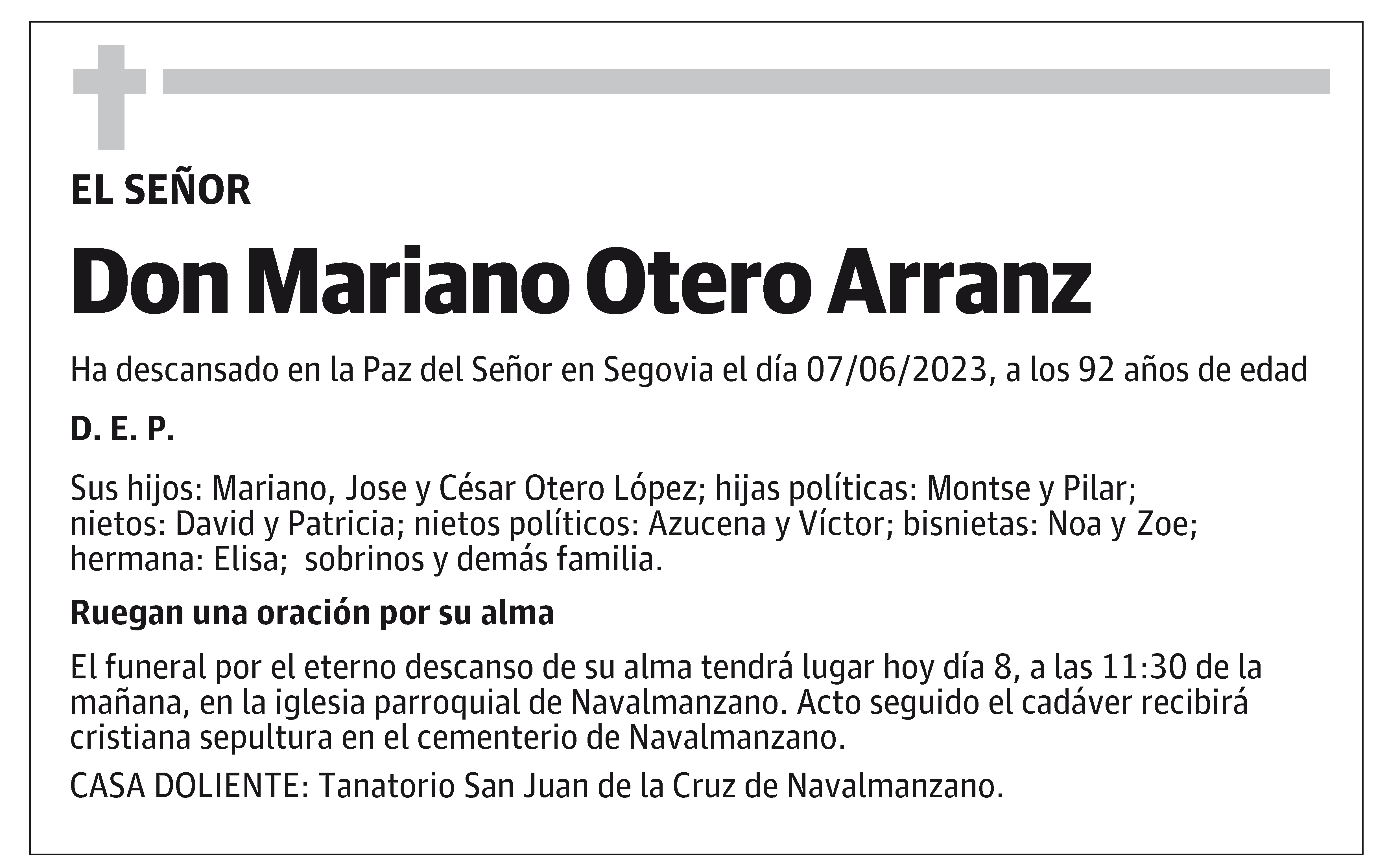 Mariano Otero Arranz
