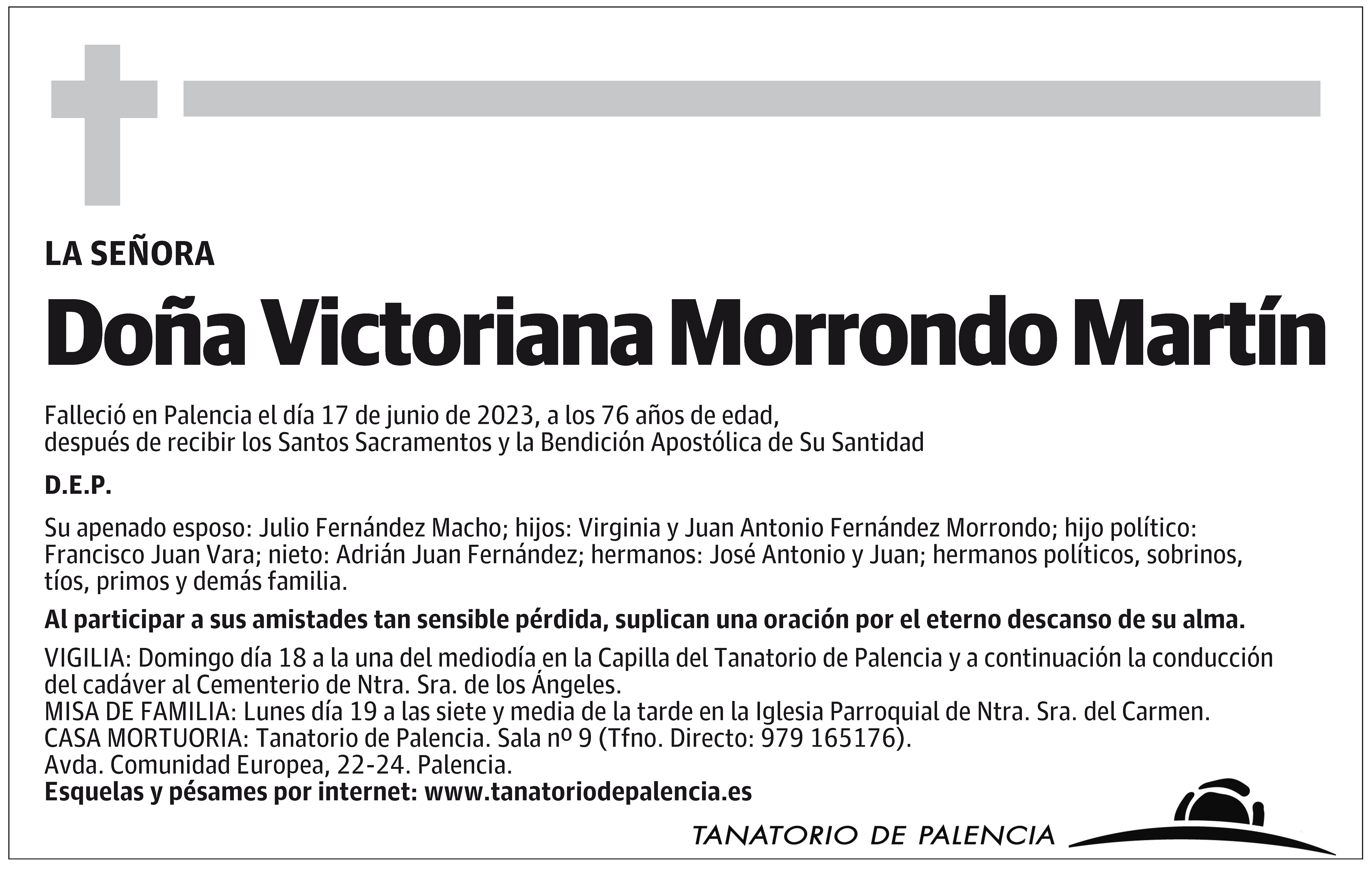 Victoriana Morrondo Martín