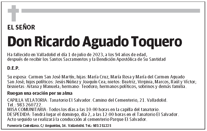 Ricardo Aguado Toquero
