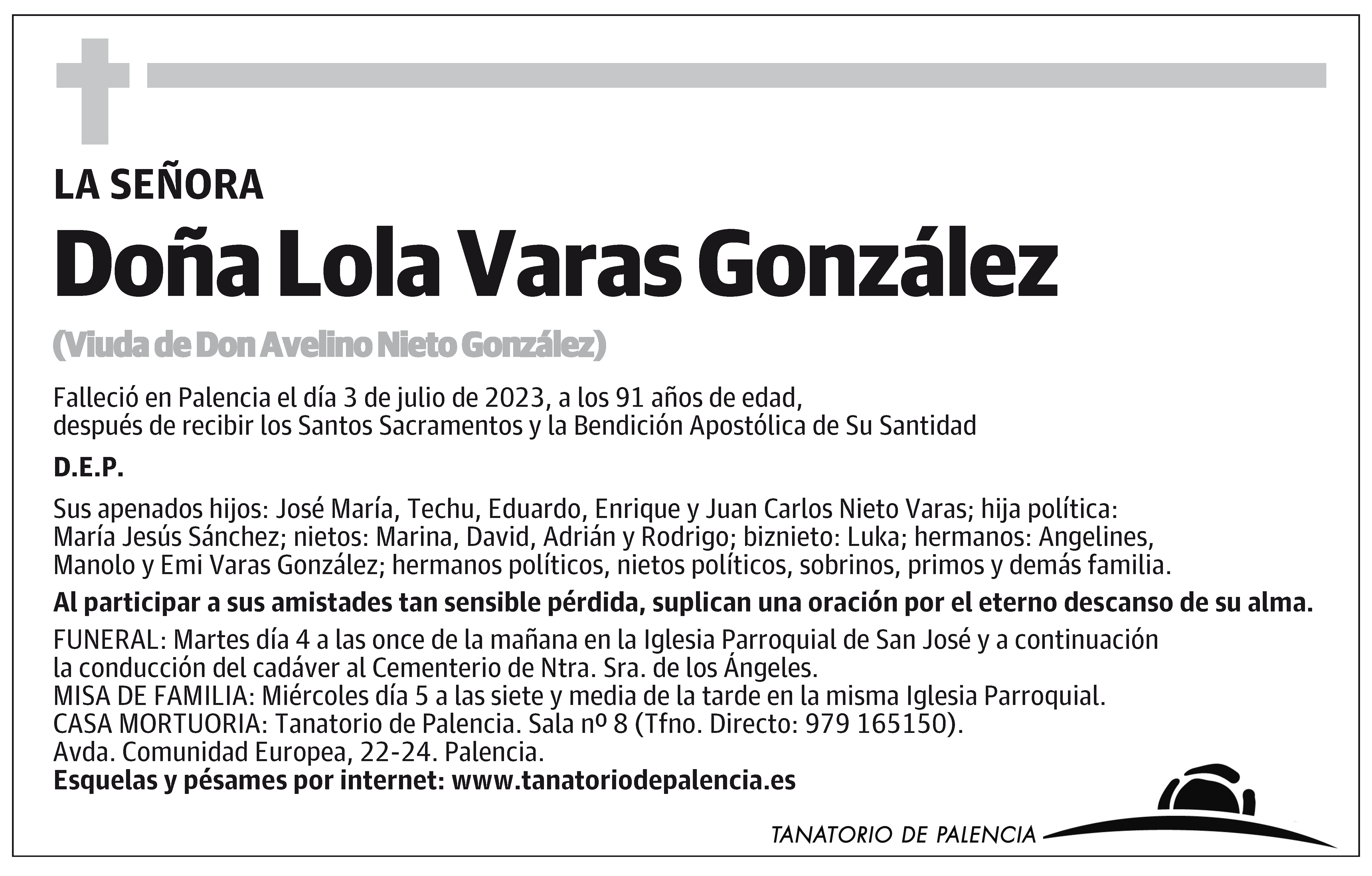 Lola Varas González
