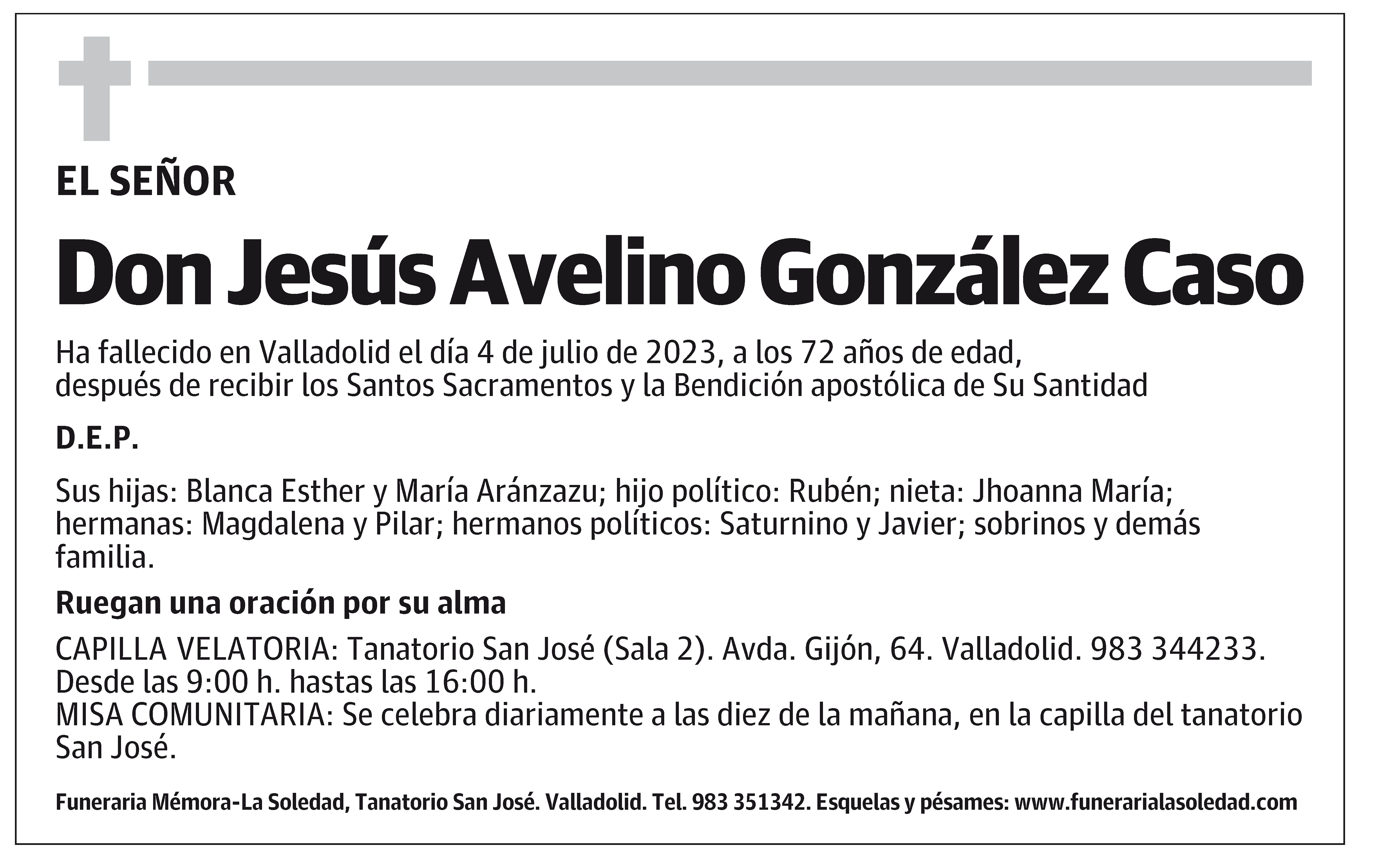 Jesús Avelino González Caso