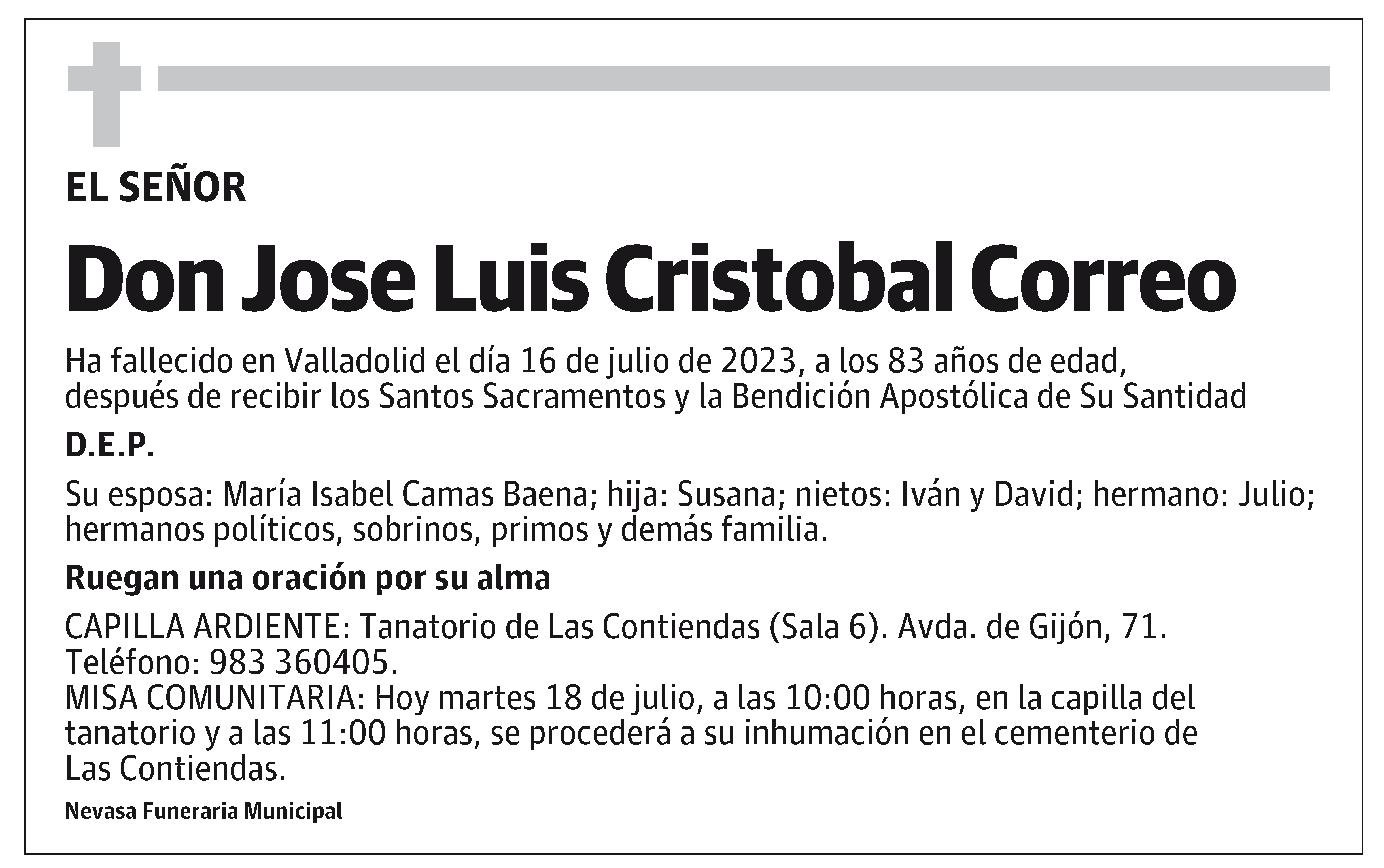 Jose Luis Cristobal Correo