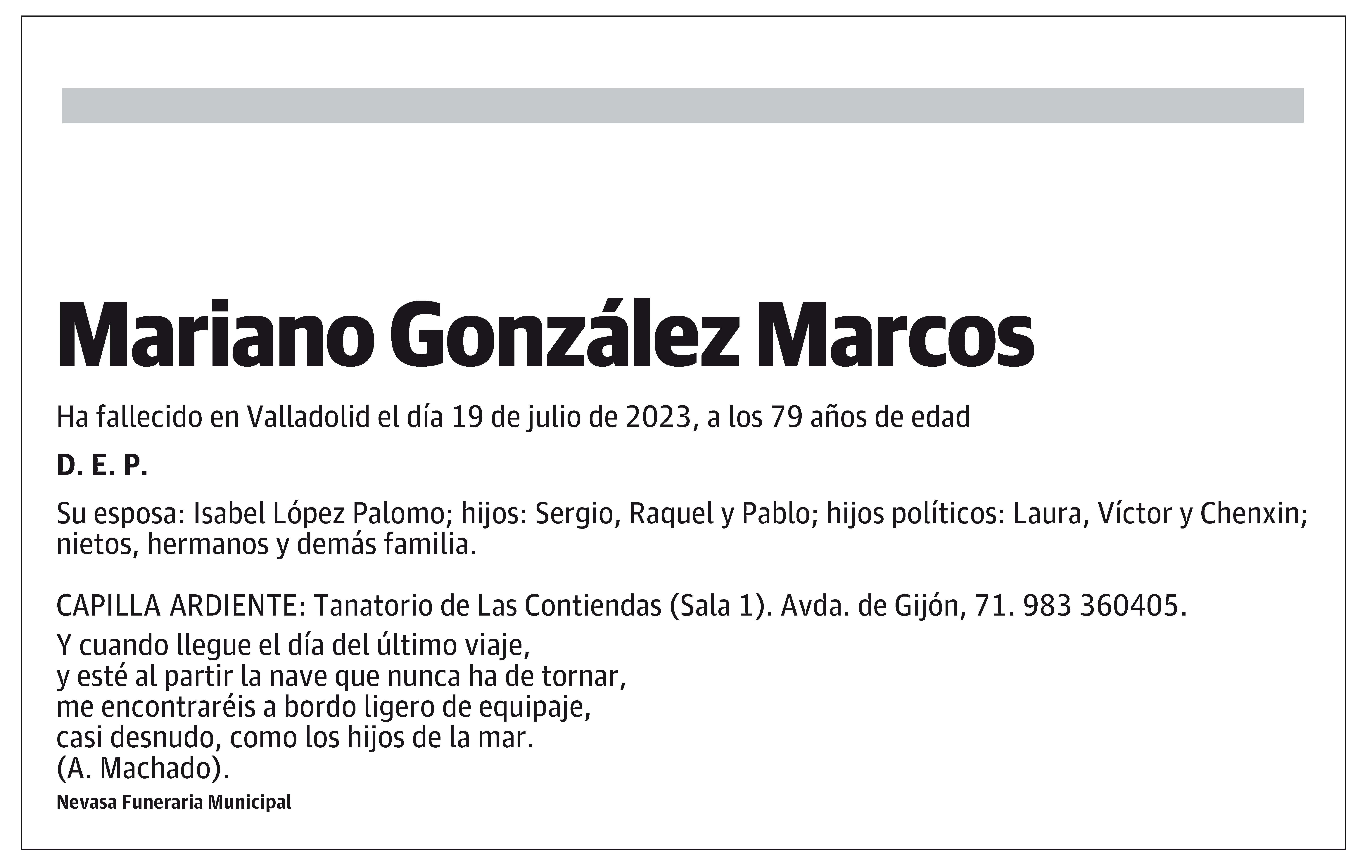 Mariano González Marcos