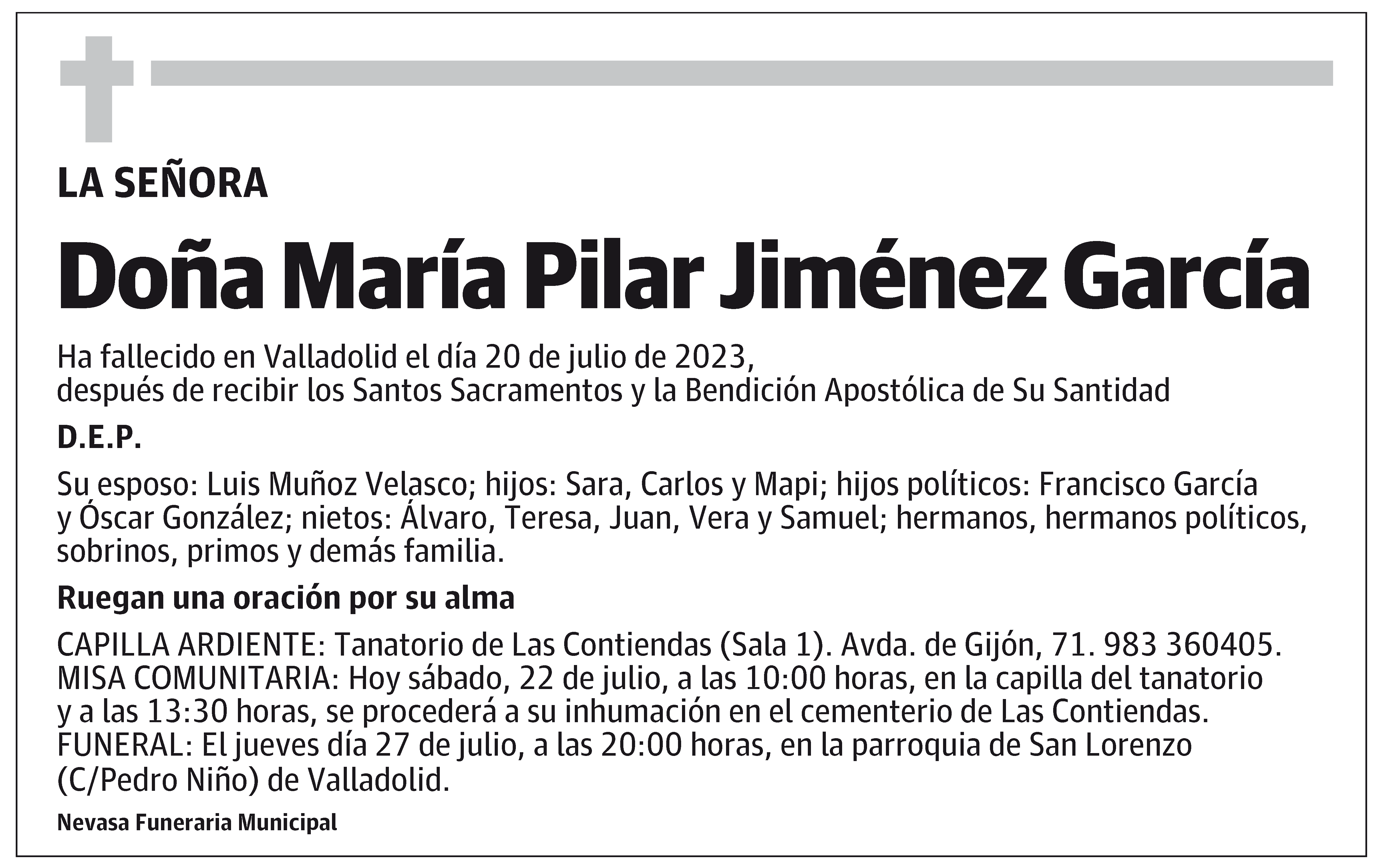 María Pilar Jiménez García