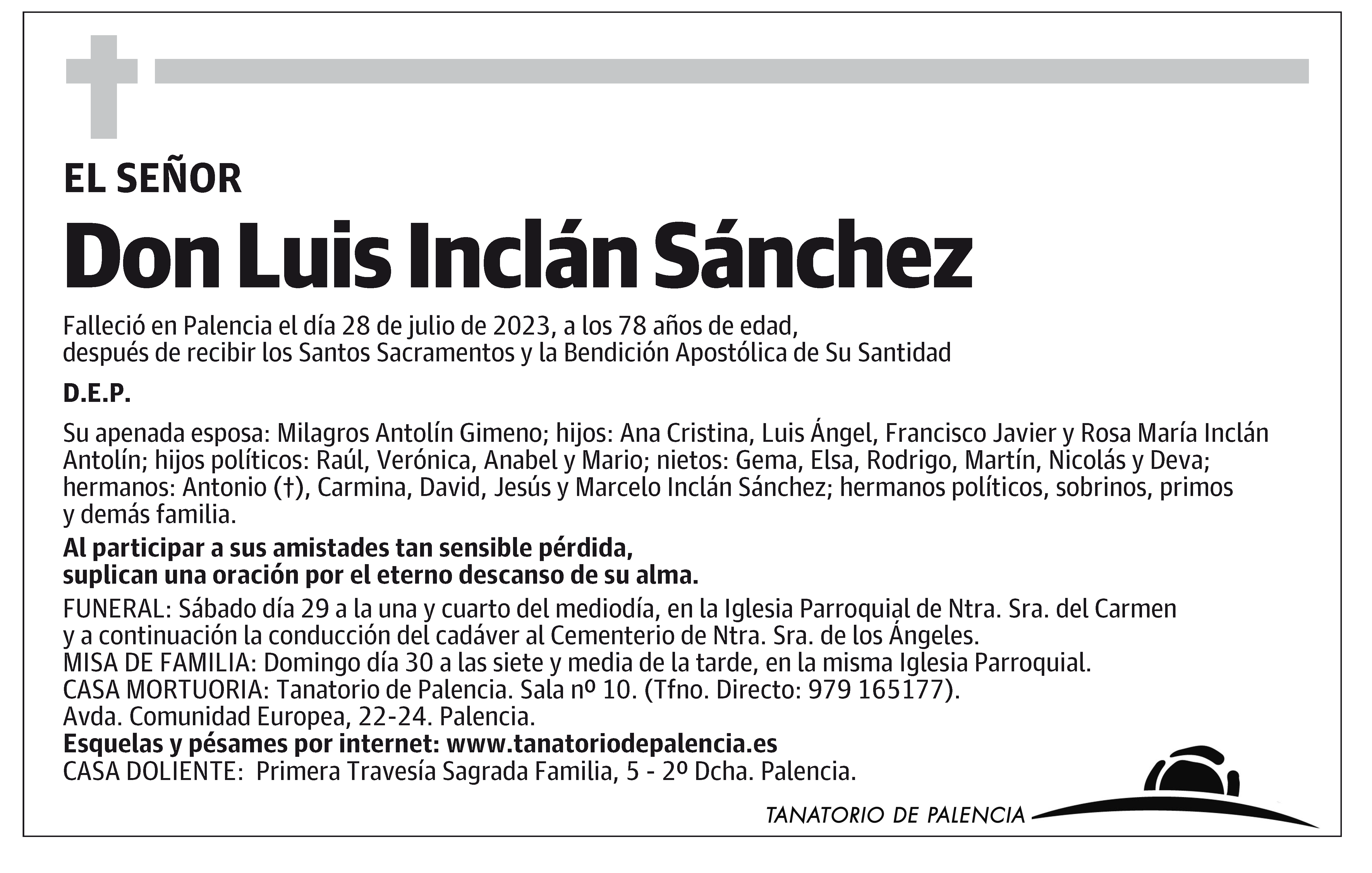 Luis Inclán Sánchez