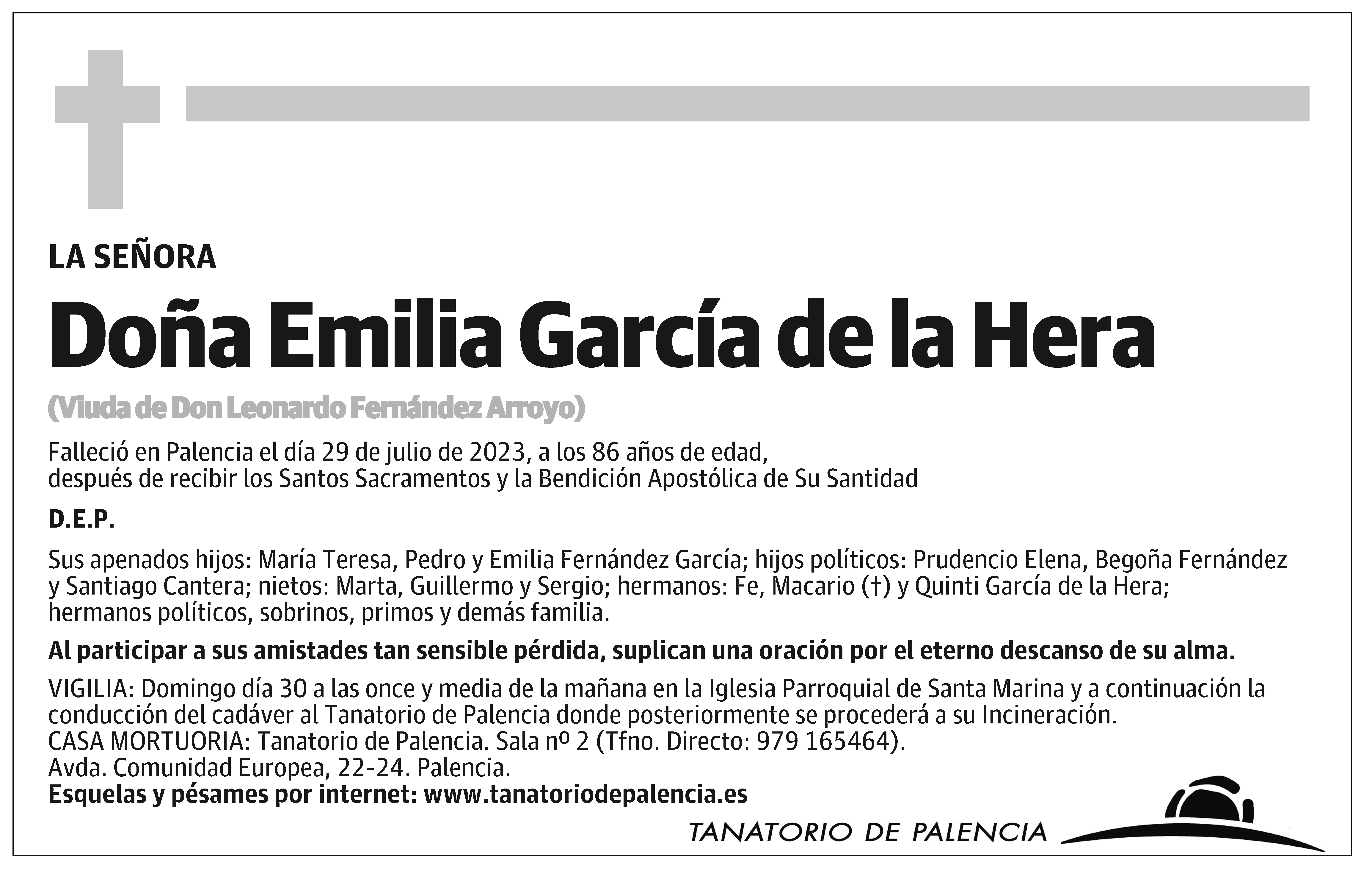 Emilia García de la Hera