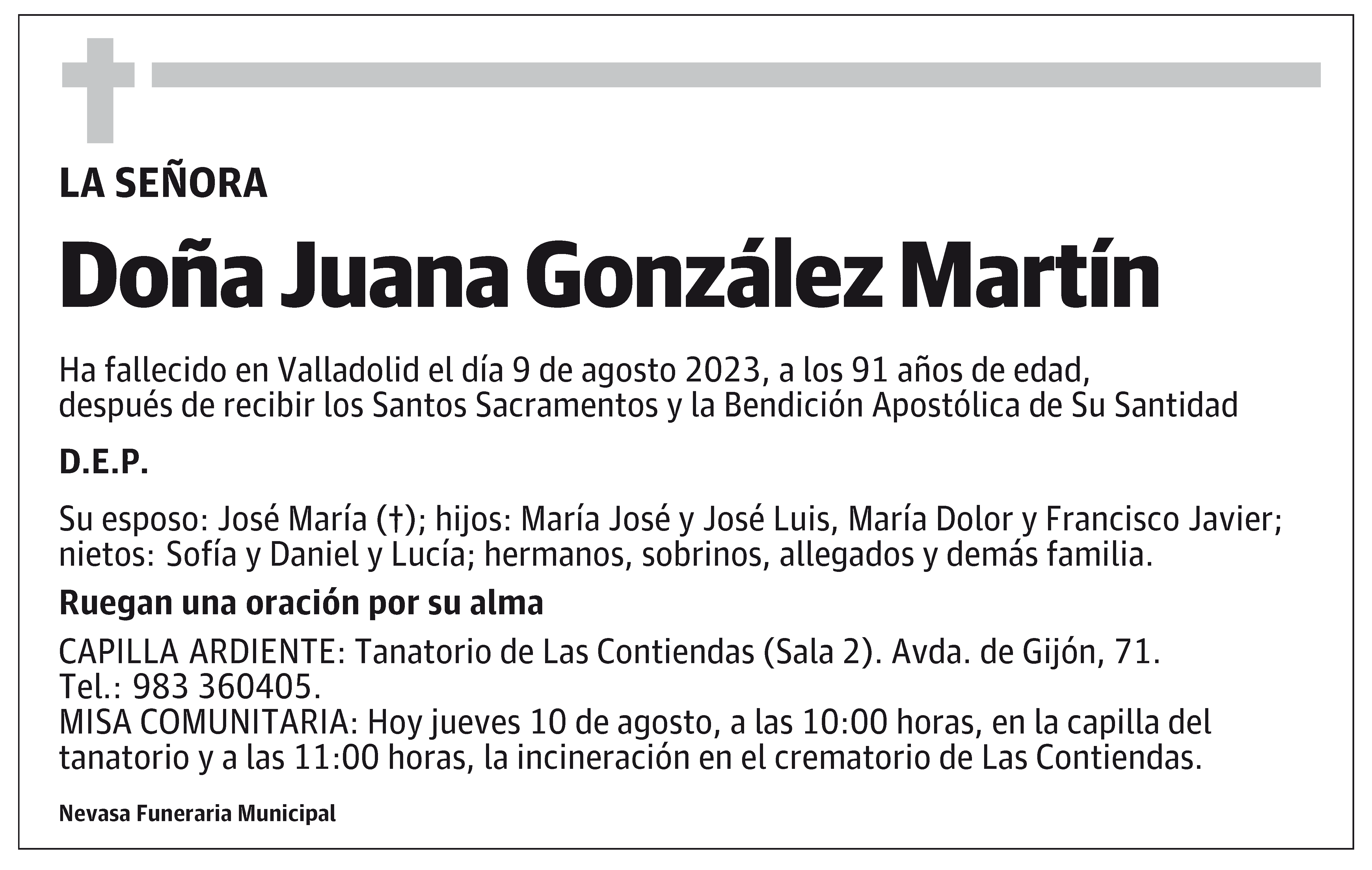 Juana González Martín