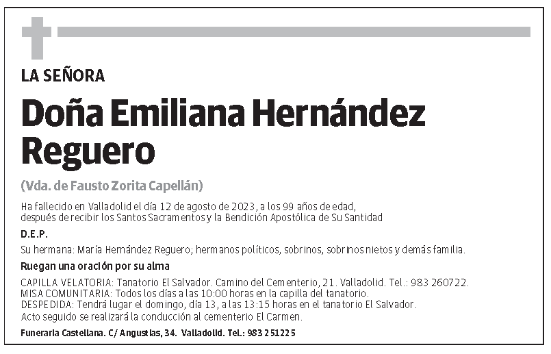 Emiliana Hernández Reguero