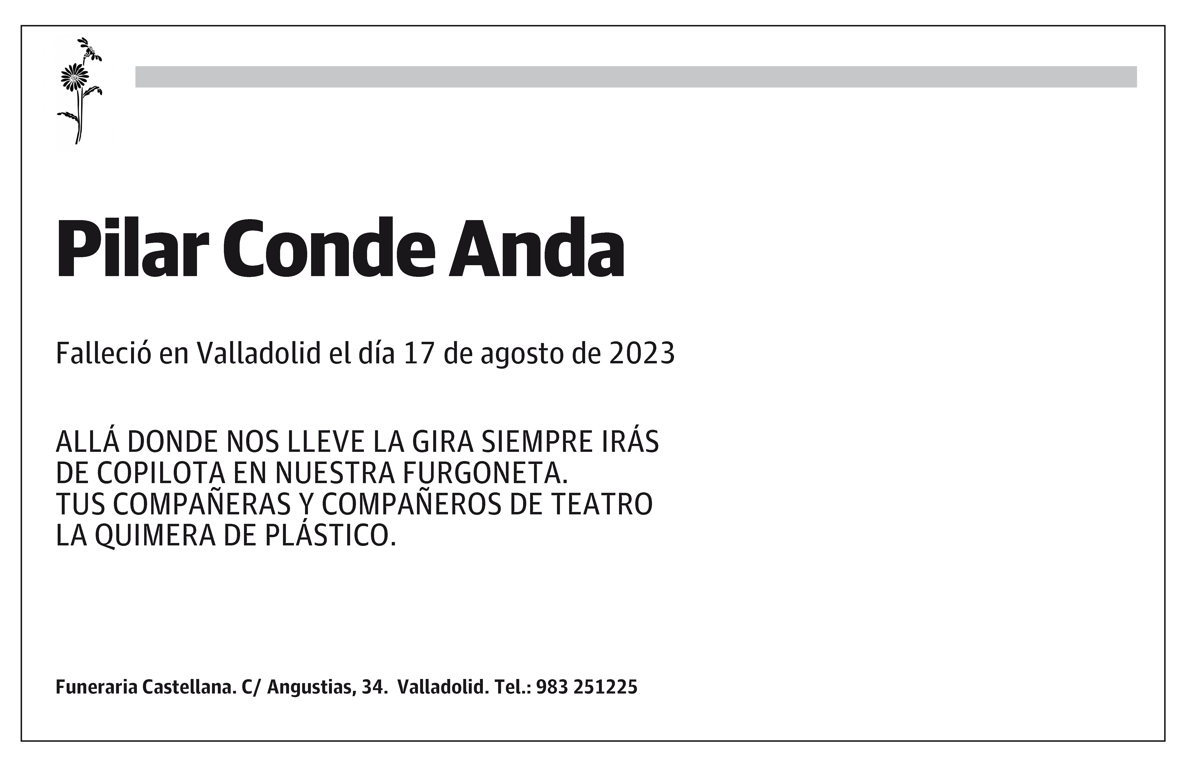 Pilar Conde Anda