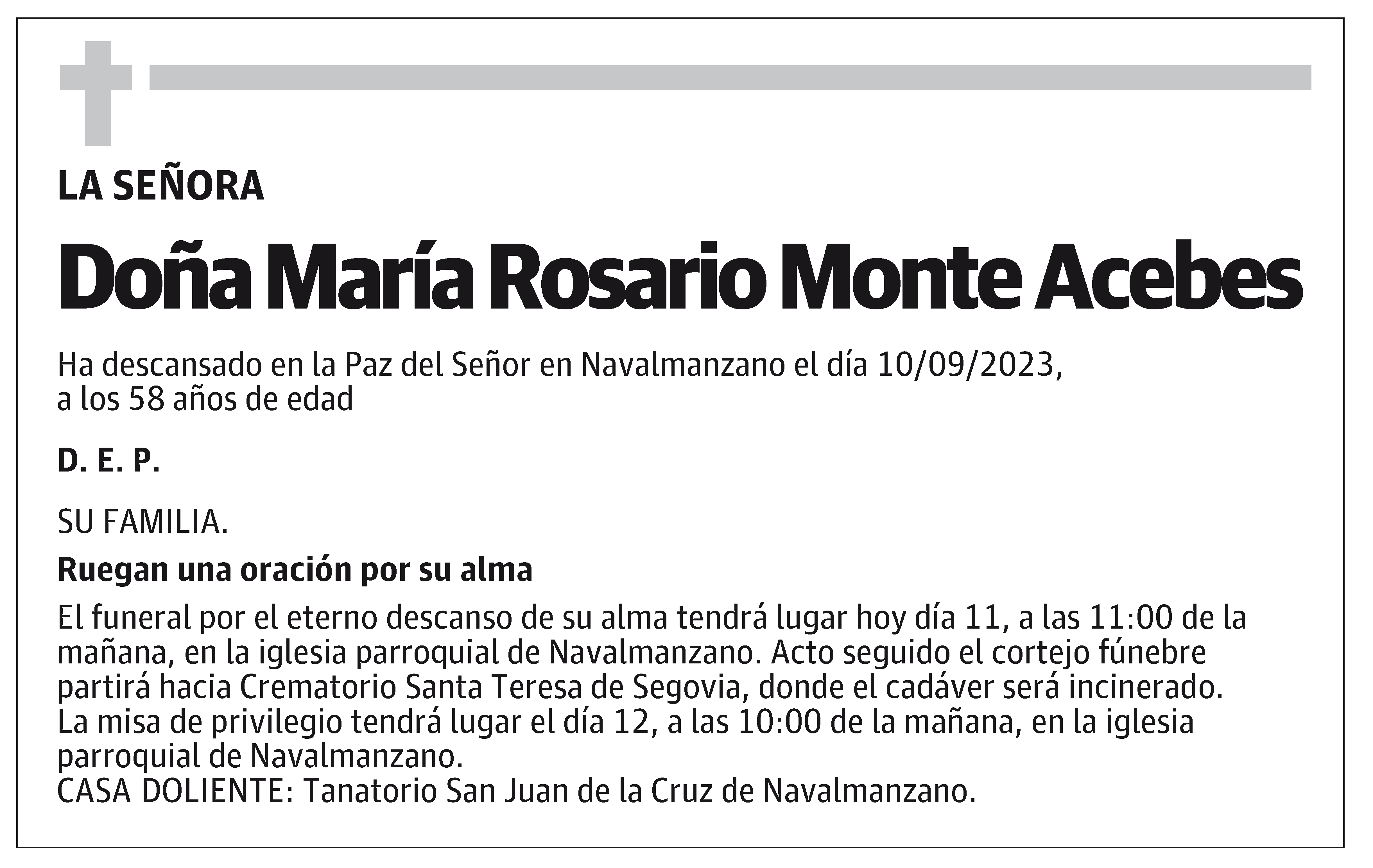 María Rosario Monte Acebes
