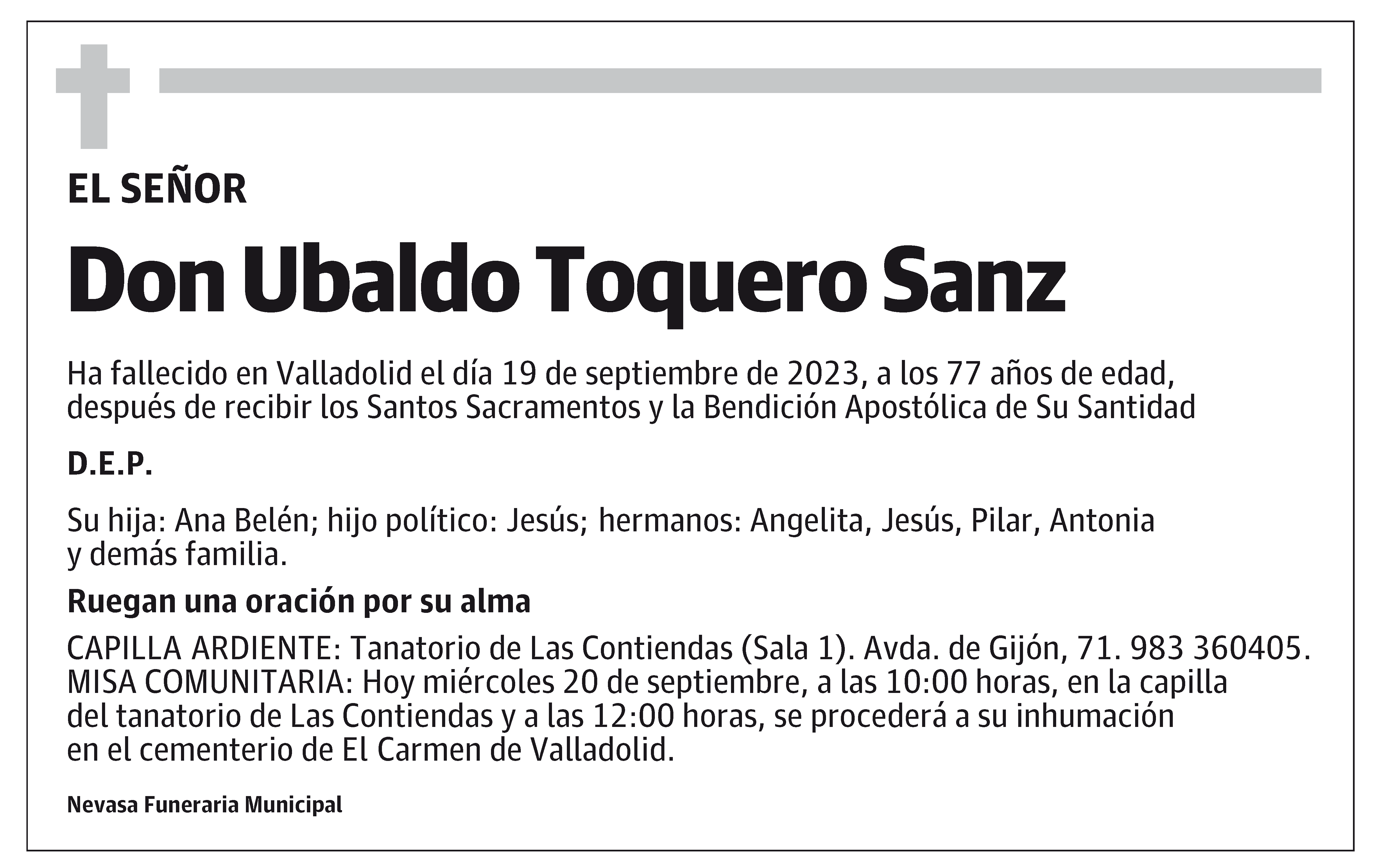 Ubaldo Toquero Sanz