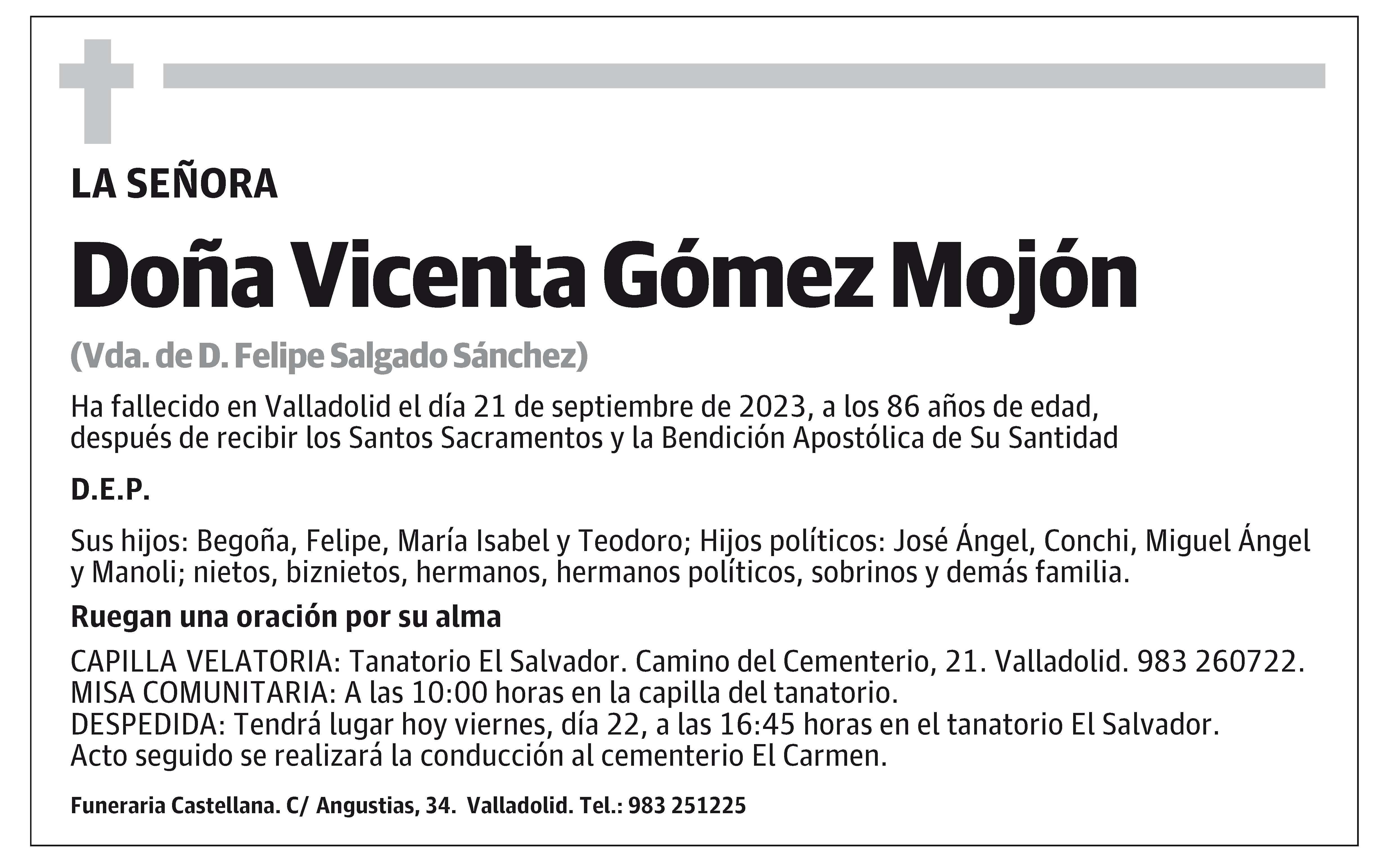 Vicenta Gómez Mojón