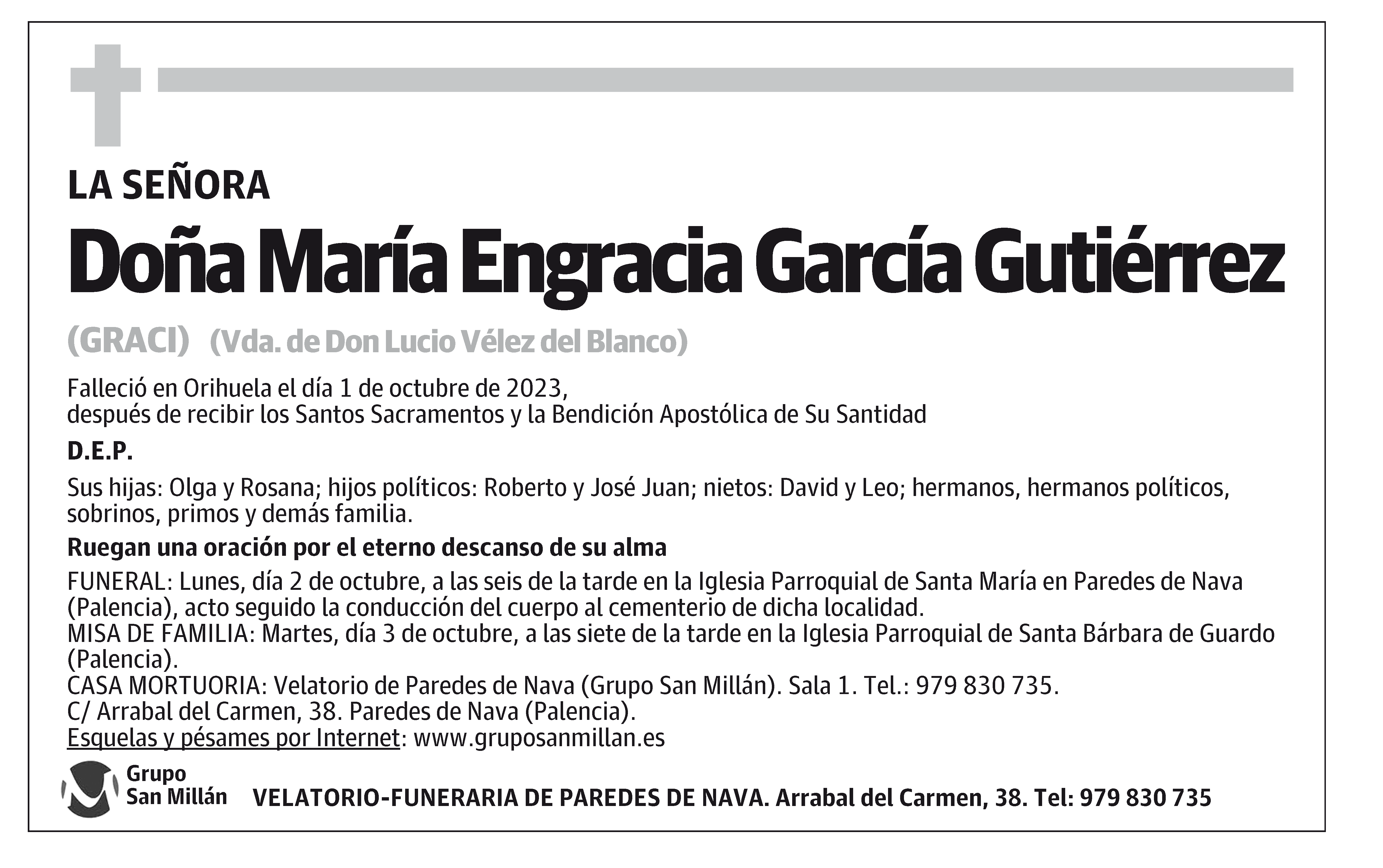 María Engracia García Gutiérrez