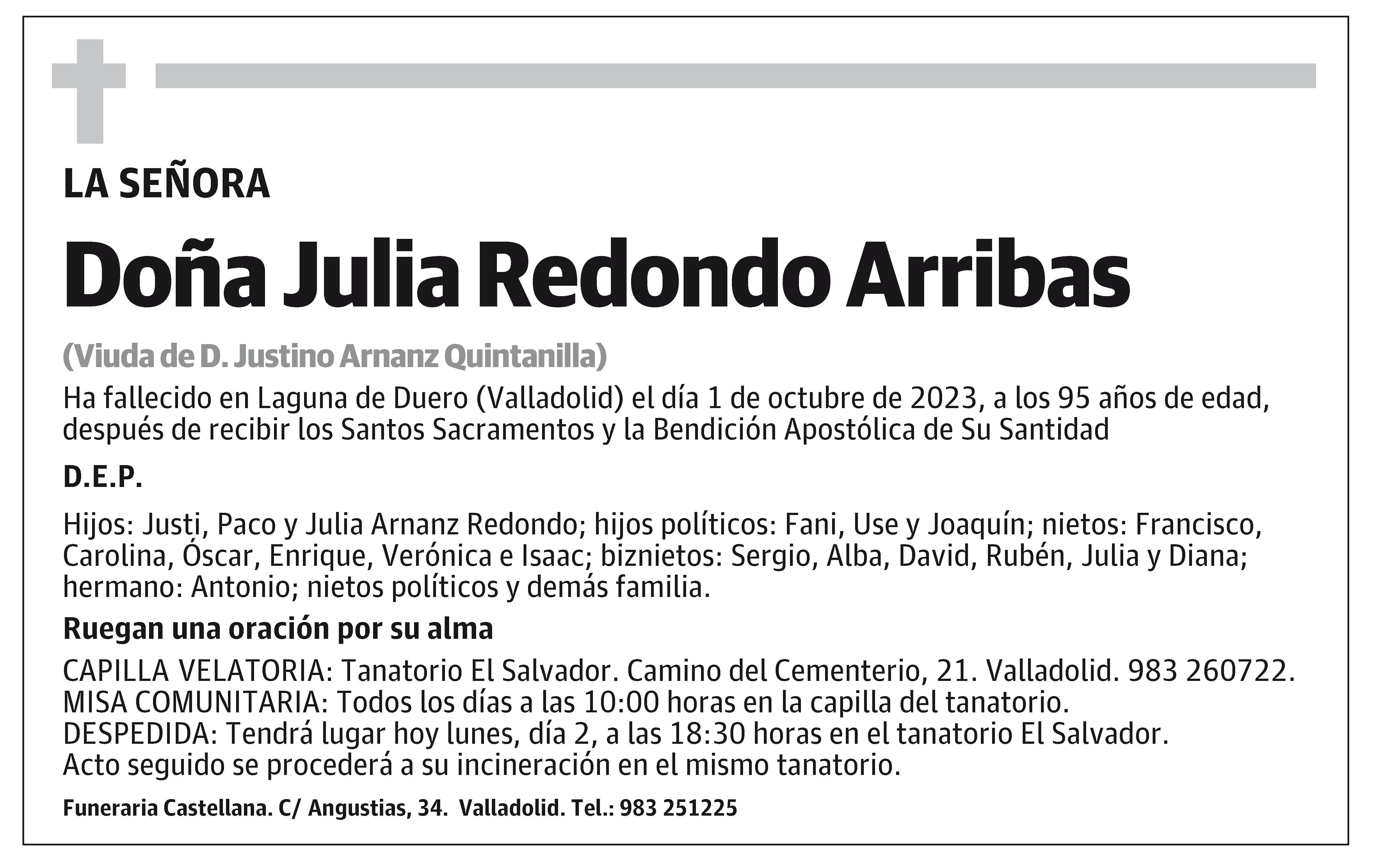 Julia Redondo Arribas