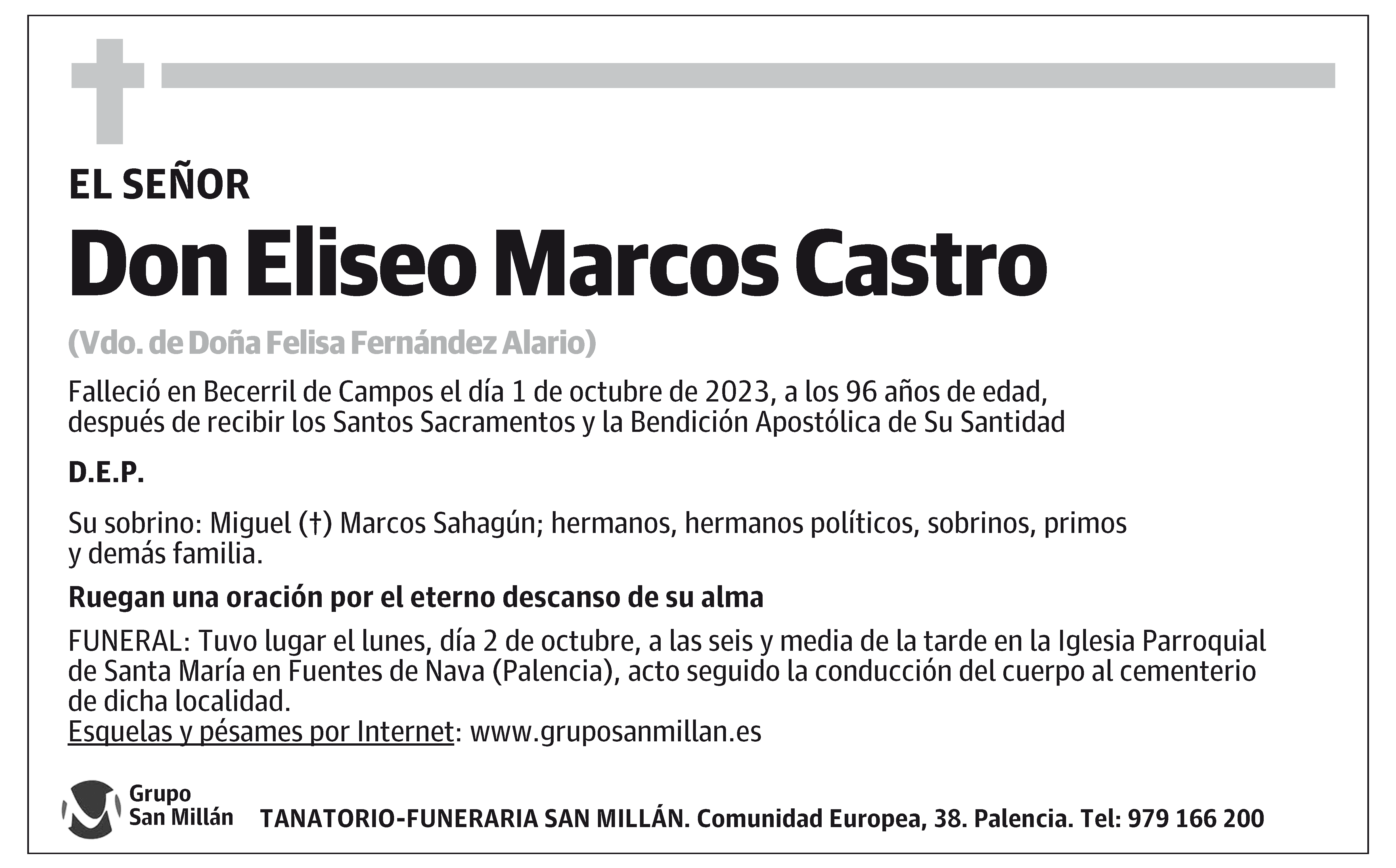 Eliseo Marcos Castro