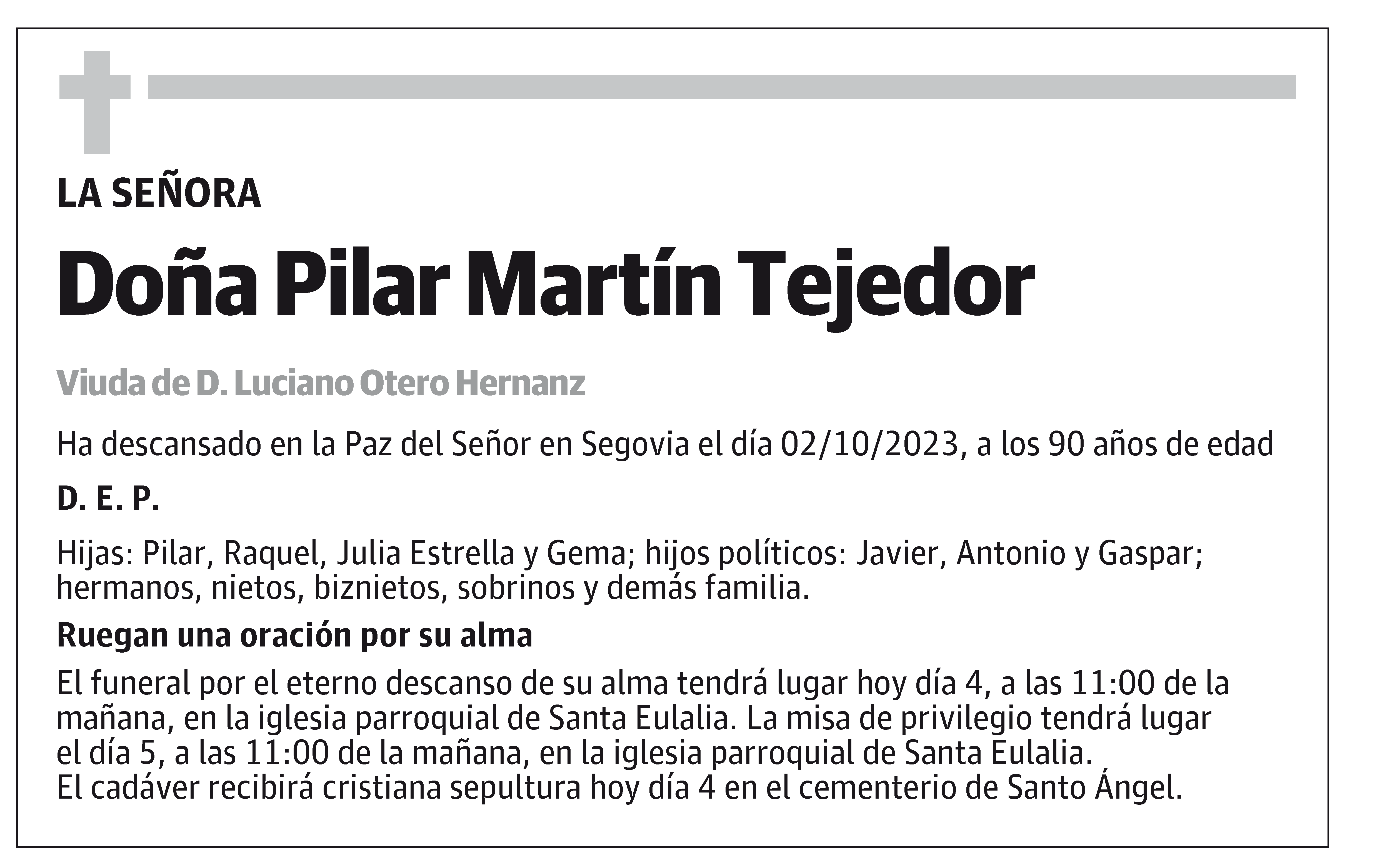 Pilar Martín Tejedor