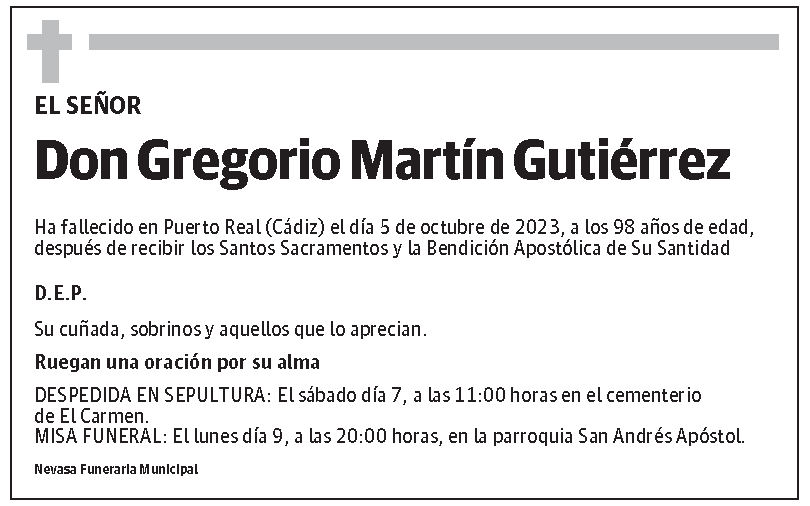Gregorio Martín Gutiérrez