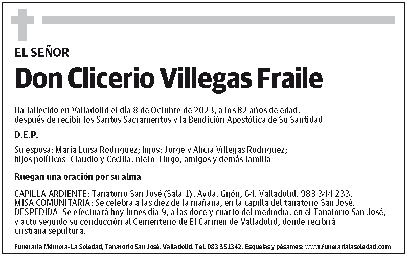 Clicerio Villegas Fraile